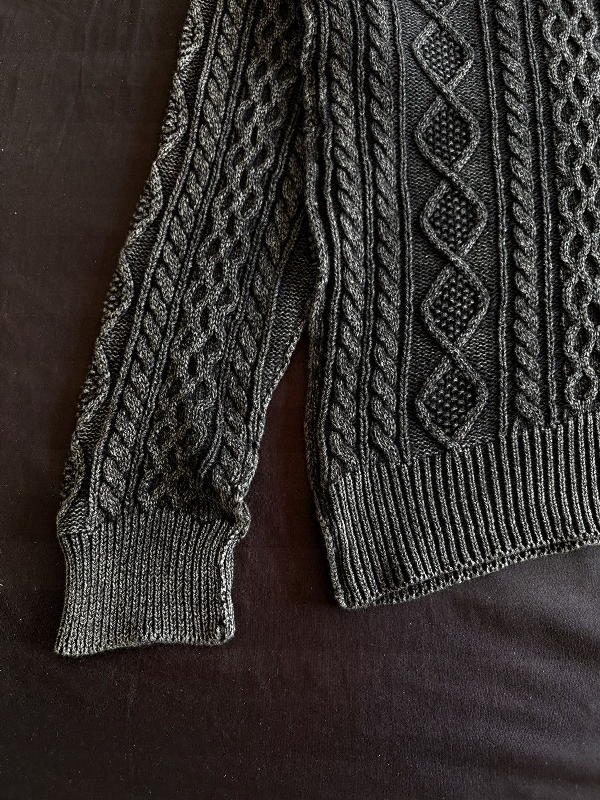 The Duffer of St.George Vintage The Duffer of St. George indigo-dyed knit sweater Size US XL / EU 56 / 4 - 4 Thumbnail