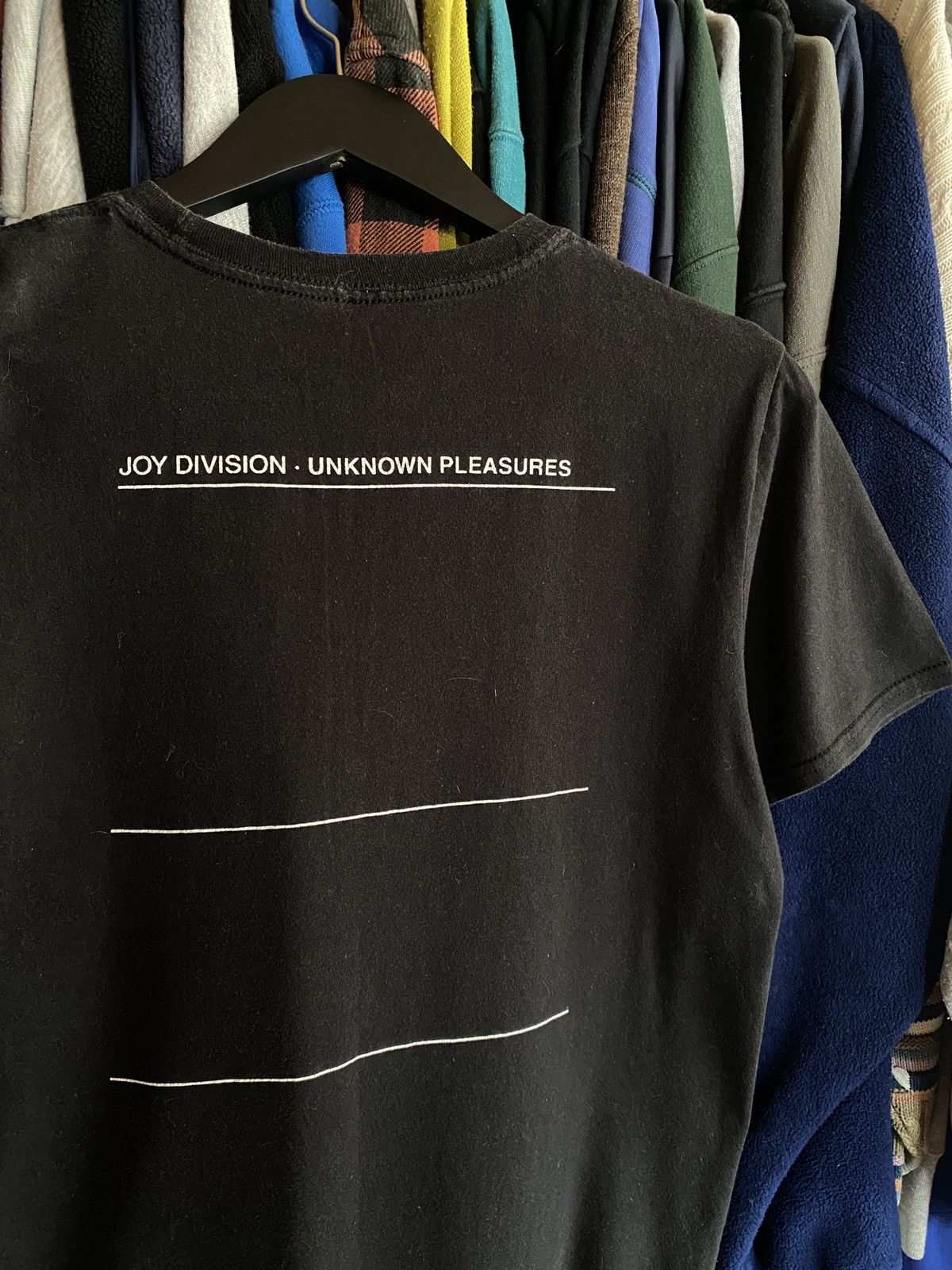 Band Tees VINTAGE JOY DIVISION UNKNOWN PLEASURES T-SHIRT BACK PRINT Size US M / EU 48-50 / 2 - 4 Thumbnail