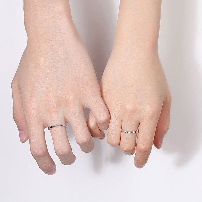 Jewelry Retro Jewelry Rings Open Size Chrome Ring (Size 7-13) Size ONE SIZE - 1 Thumbnail