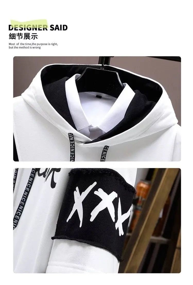 Designer × Vintage Men's Casual Hoodie Size US M / EU 48-50 / 2 - 2 Thumbnail