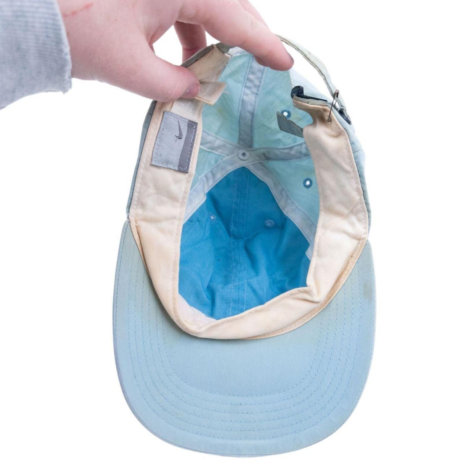 Nike Vintage 2000s Nike Metallic Swoosh Hat Size ONE SIZE - 6 Thumbnail