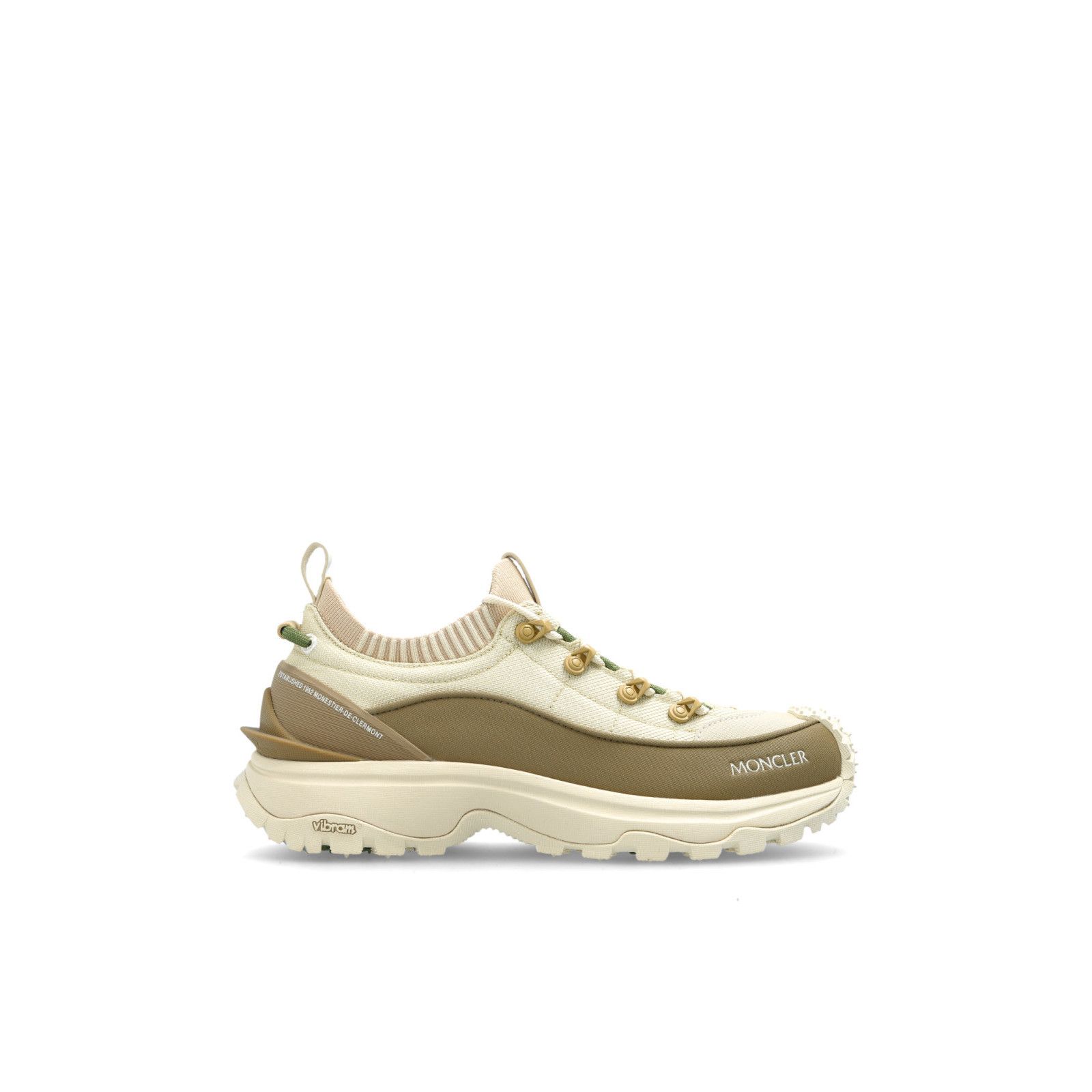 Moncler Trailgrip Lite3 $770 Women's Light Beige Sneakers Ne, Women's (Size 9.5)