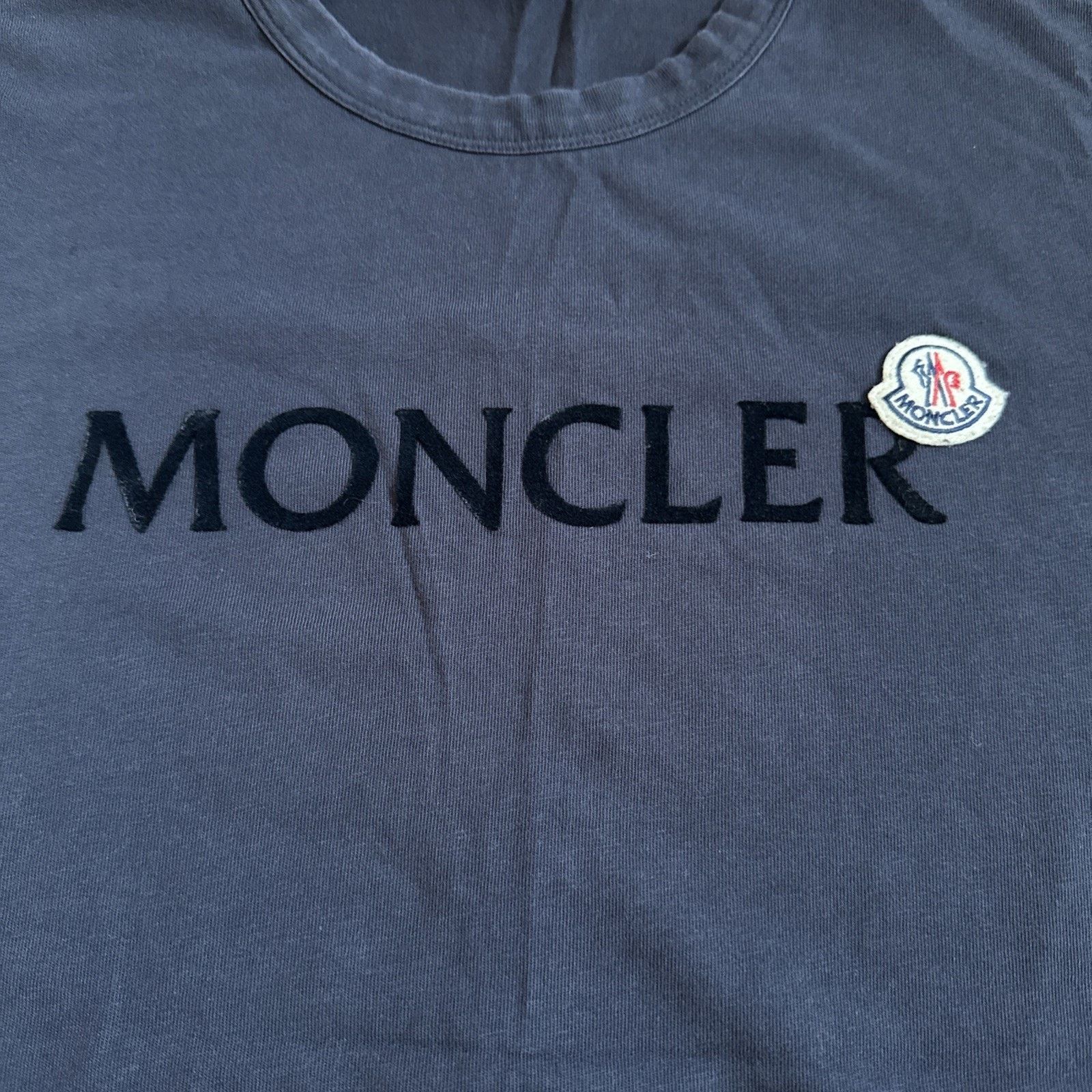 Moncler Moncler Men Navy Logo Tshirt Size S C8 Size US S / EU 44-46 / 1 - 2 Thumbnail