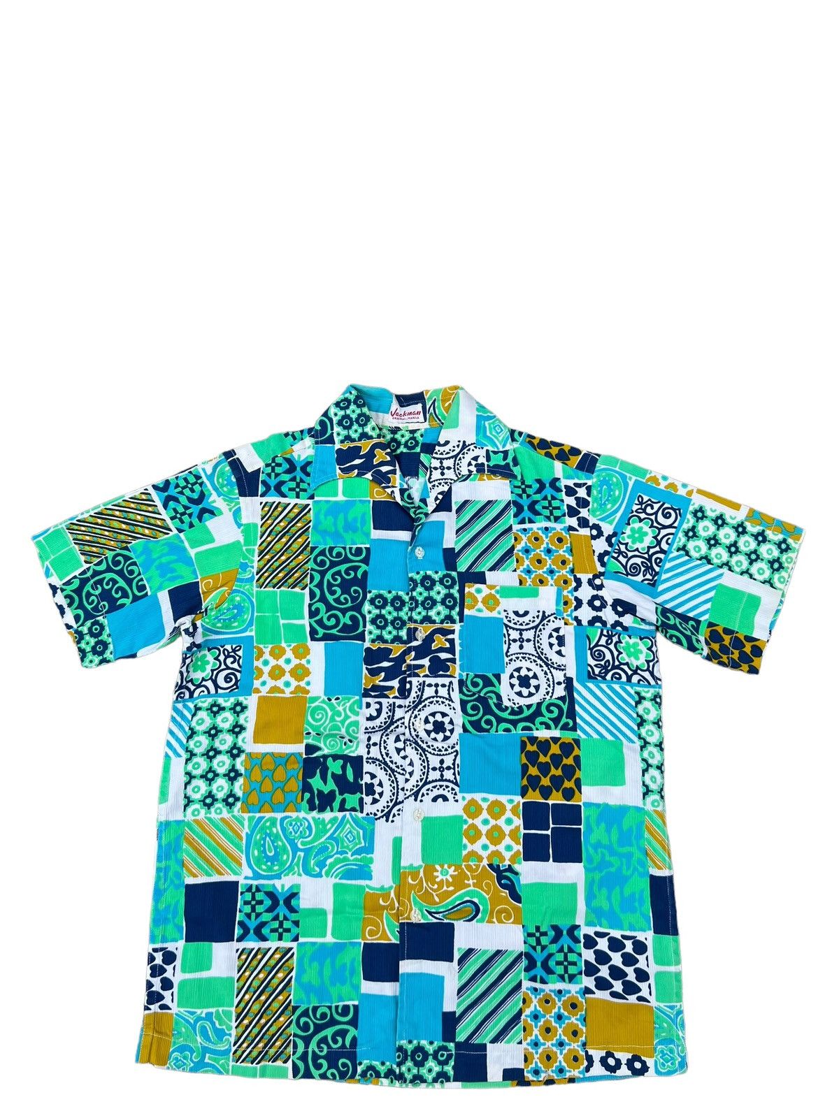 Vintage Vintage 60s 70s Jackman Psychedelic Hawaiian Shirt Size US M / EU 48-50 / 2 - 1 Thumbnail