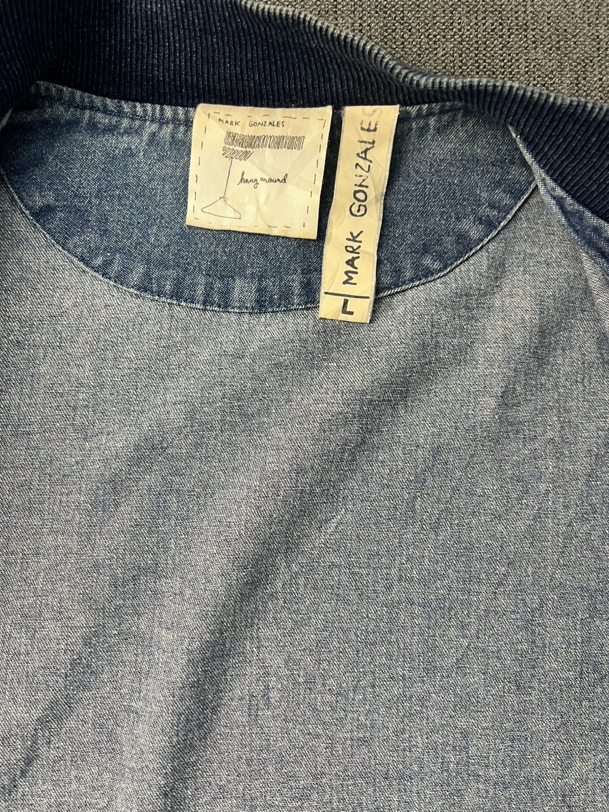 Other Mark Gonzales denim bomber jacket Size US L / EU 52-54 / 3 - 8 Thumbnail