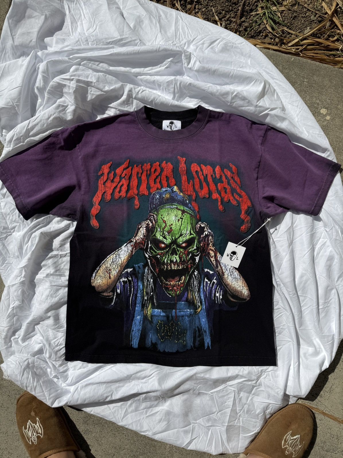 Warren Lotas Warren Lotas 'Goosebumps' Halloween T-shirt