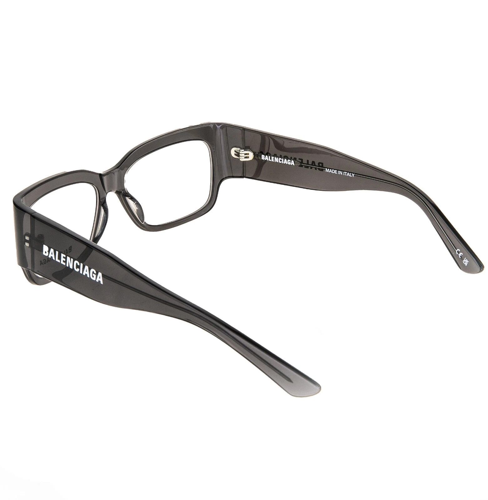 Balenciaga BALENCIAGA 0332 Gray Bold Logo Eyeglasses 54mm GG0332O 004 Size ONE SIZE - 2 Thumbnail