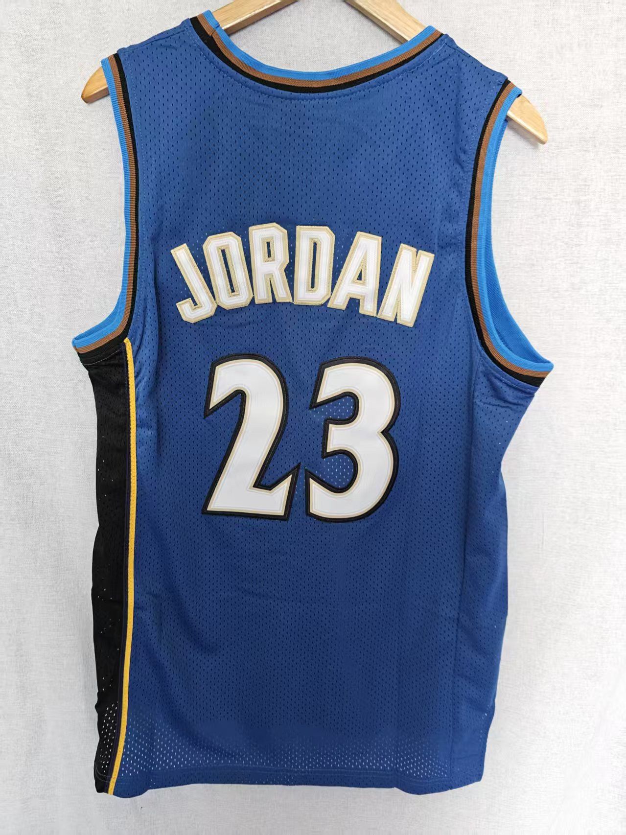 NBA Washington Wizards #23 Michael Jordan Jersey Blue Size US M / EU 48-50 / 2 - 2 Thumbnail