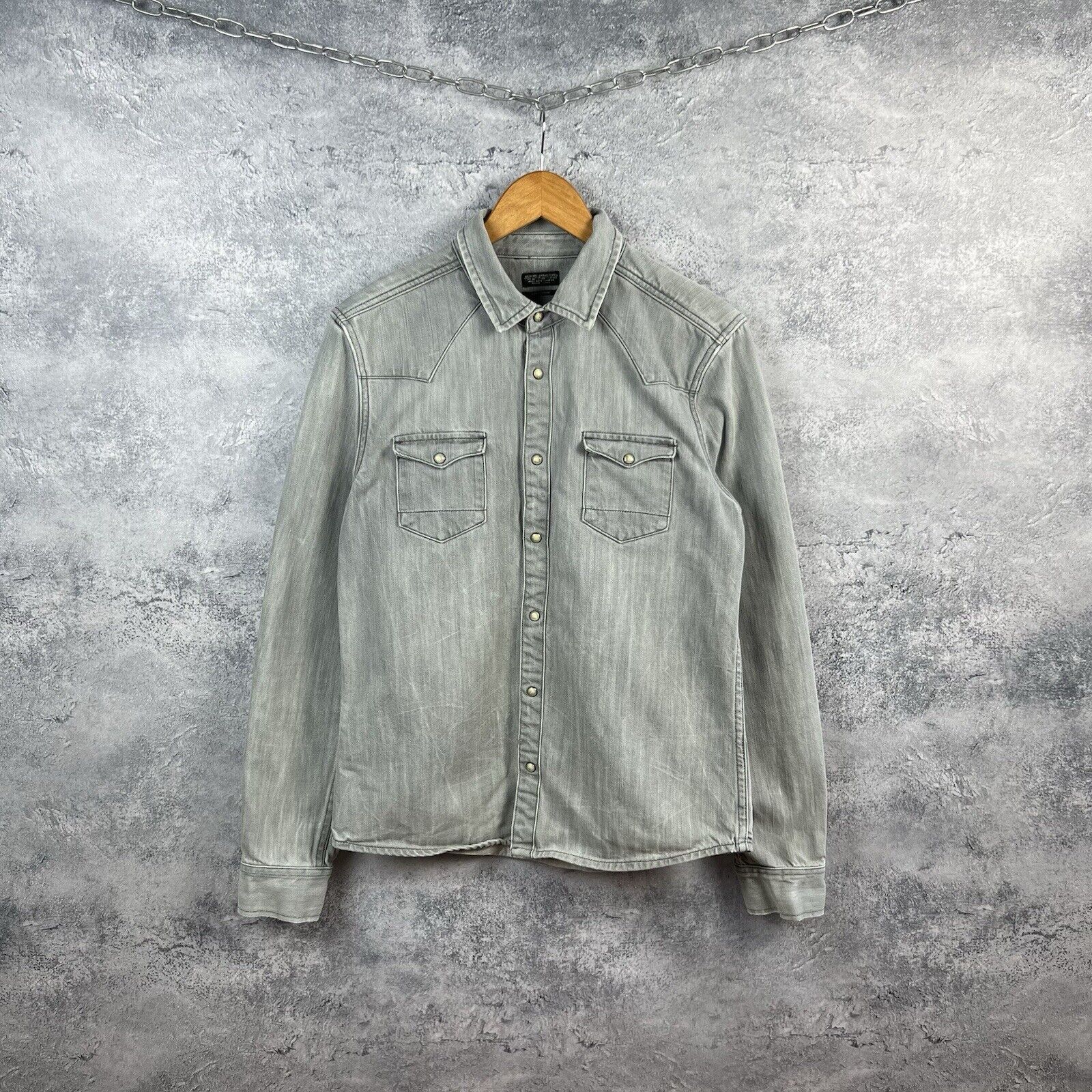 Allsaints Allsaints Shirt Men's Size L Long Sleeve Size US L / EU 52-54 / 3 - 1 Thumbnail