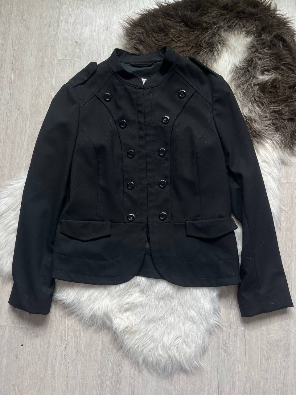 00s Vintage Napoleon military Y2K archive jacket