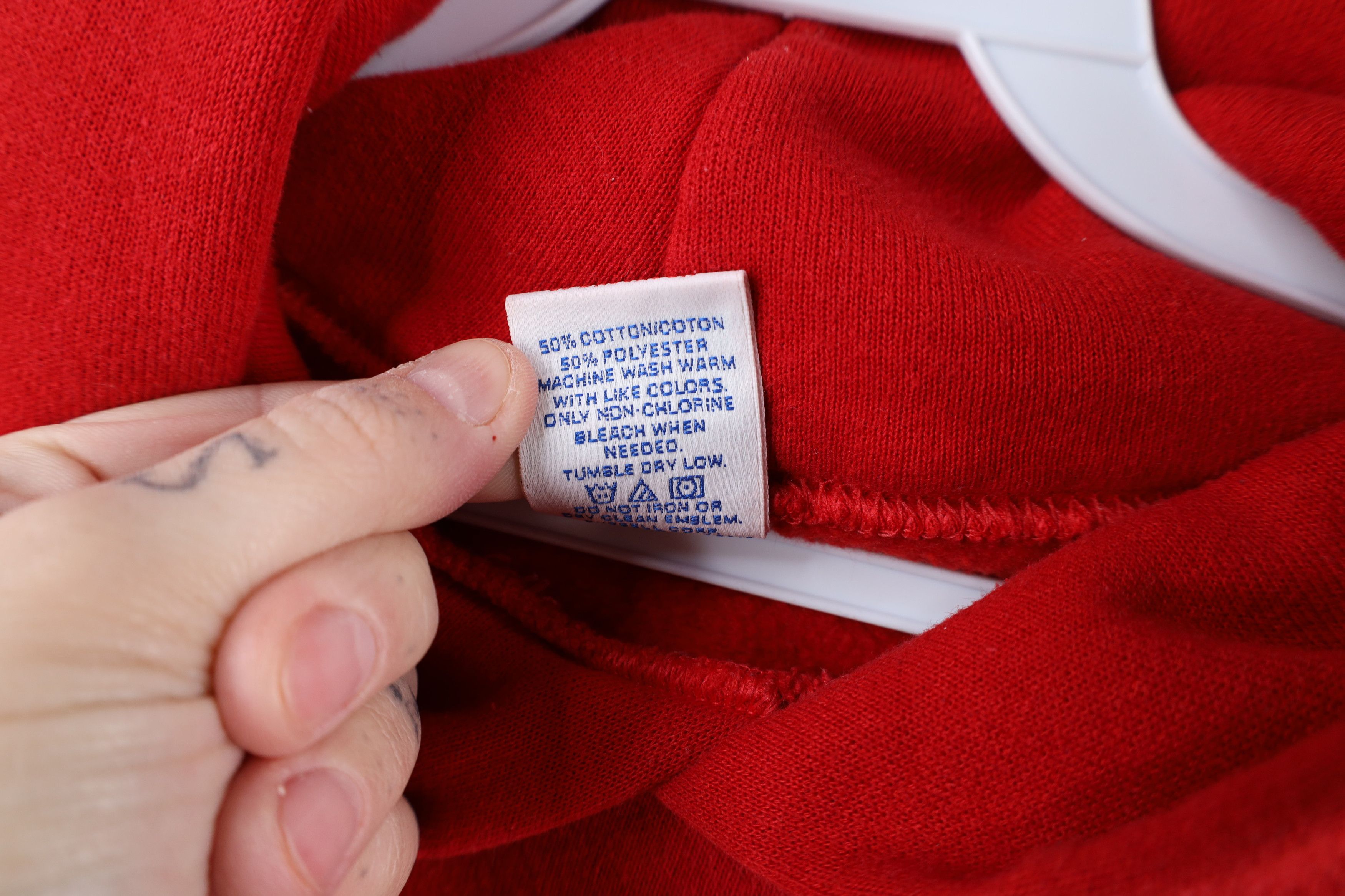 Russell Athletic × Vintage Vintage 90s Russell Athletic Ohio State University Hoodie Size US L / EU 52-54 / 3 - 11 Thumbnail