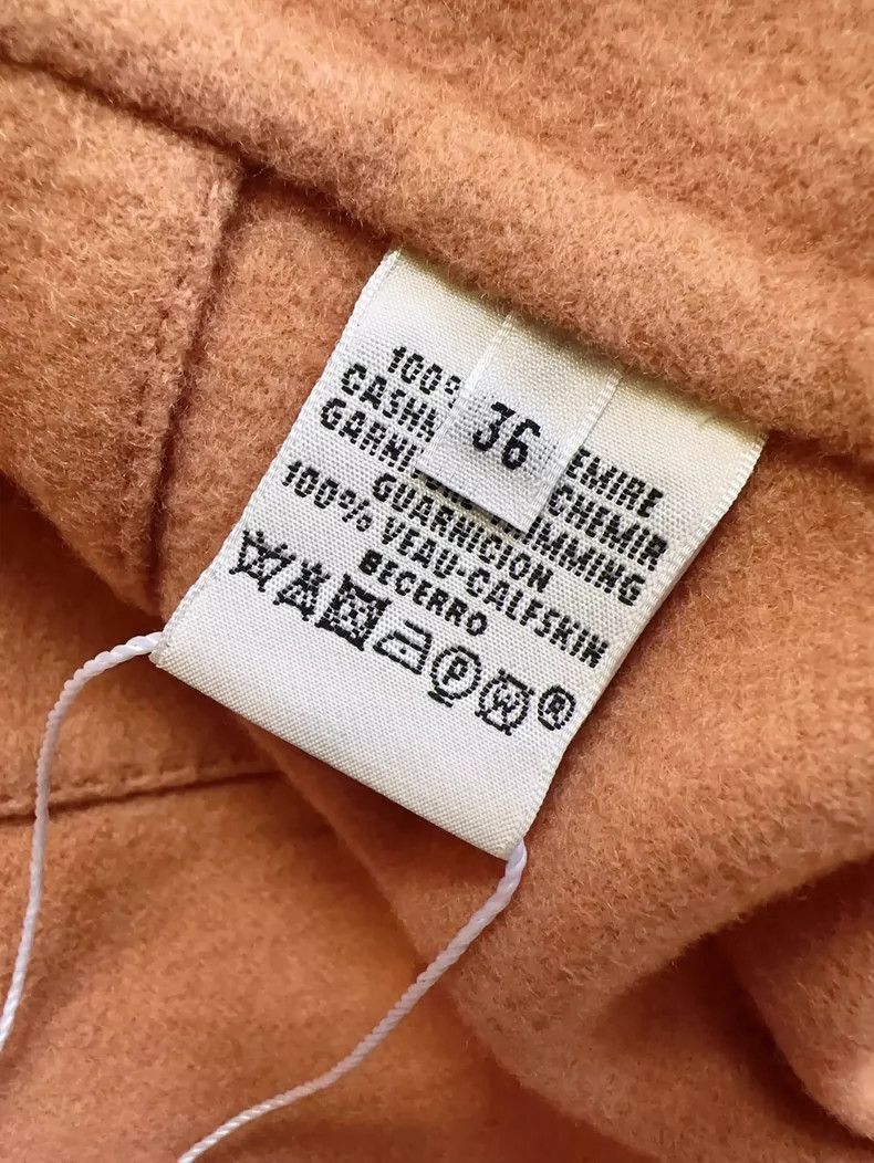 Hermes Hermes Pink Vintage Cashmere Coat-2506 Size S / US 4 / IT 40 - 4 Thumbnail