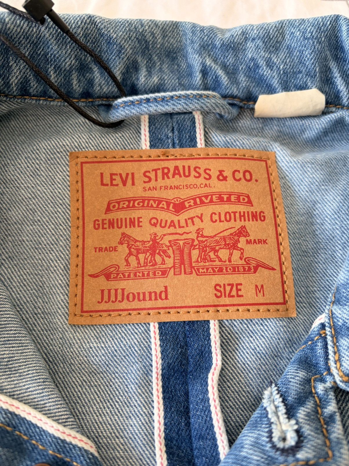 JJJJound × Levi's Levi’s JJJJound Utility Jacket 2023 Size US M / EU 48-50 / 2 - 6 Thumbnail