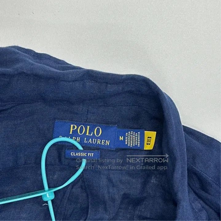 Polo Ralph Lauren Polo Ralph Lauren Logo Collar Button Long. Size US M / EU 48-50 / 2 - 3 Thumbnail