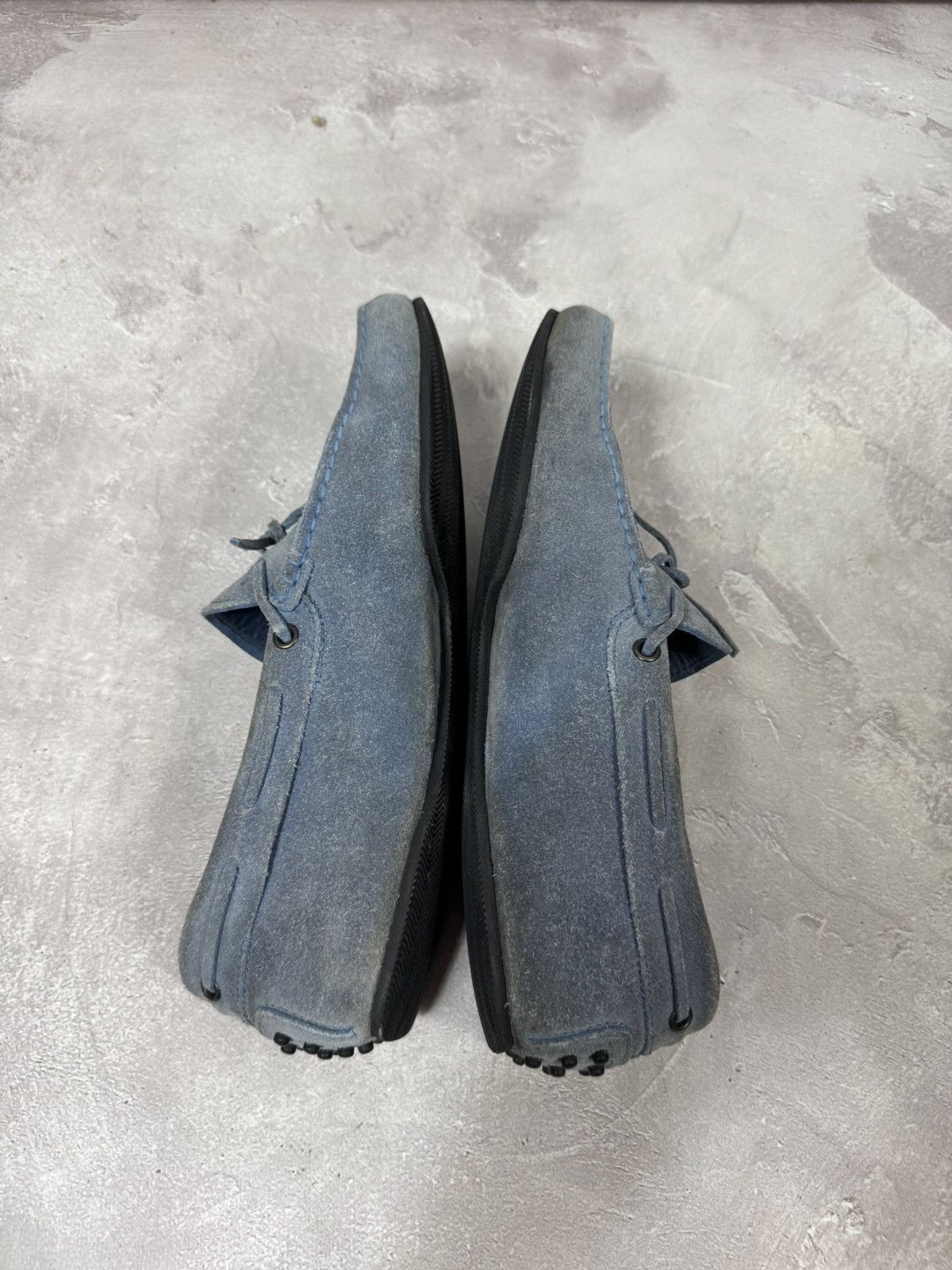 Tod's Tod's Distressed Suede Loafer Size US 7.5 / EU 40-41 - 11 Thumbnail