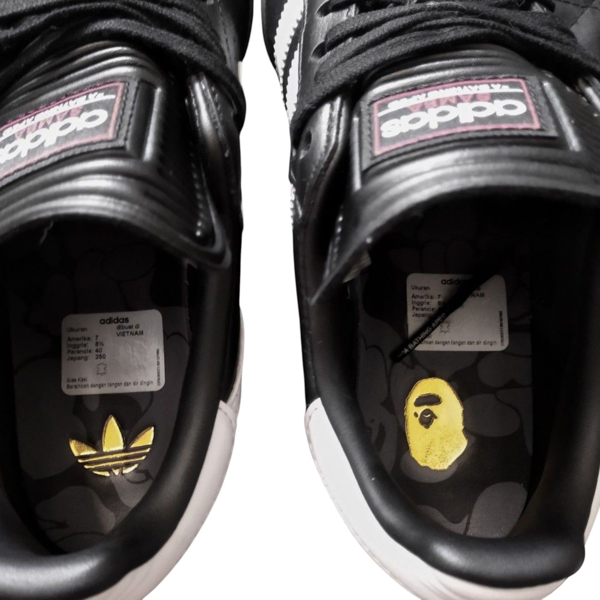 Adidas × Bape Adidas Samba x Bathing Ape Size US 7 / EU 40 - 4 Thumbnail