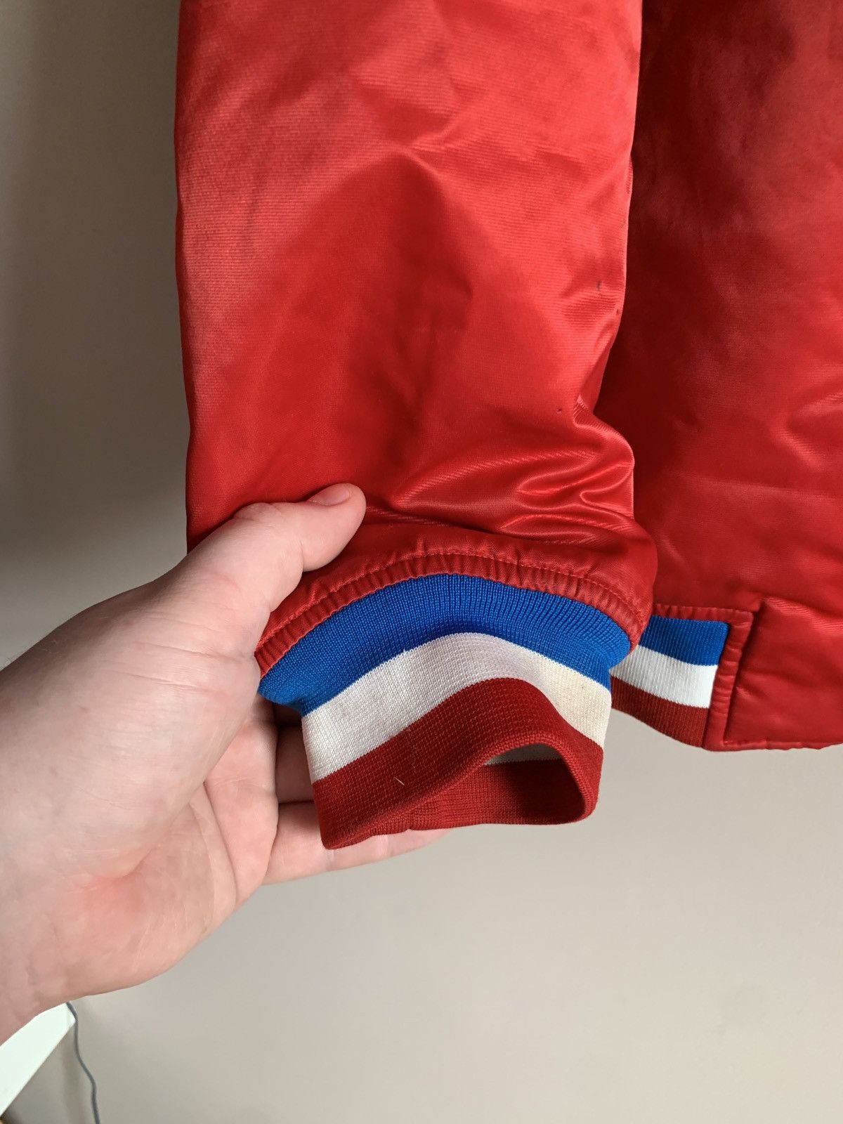 Champion Philadelphia 76ers Sixers Basketball Jacket NBA Champion L Size US L / EU 52-54 / 3 - 5 Thumbnail