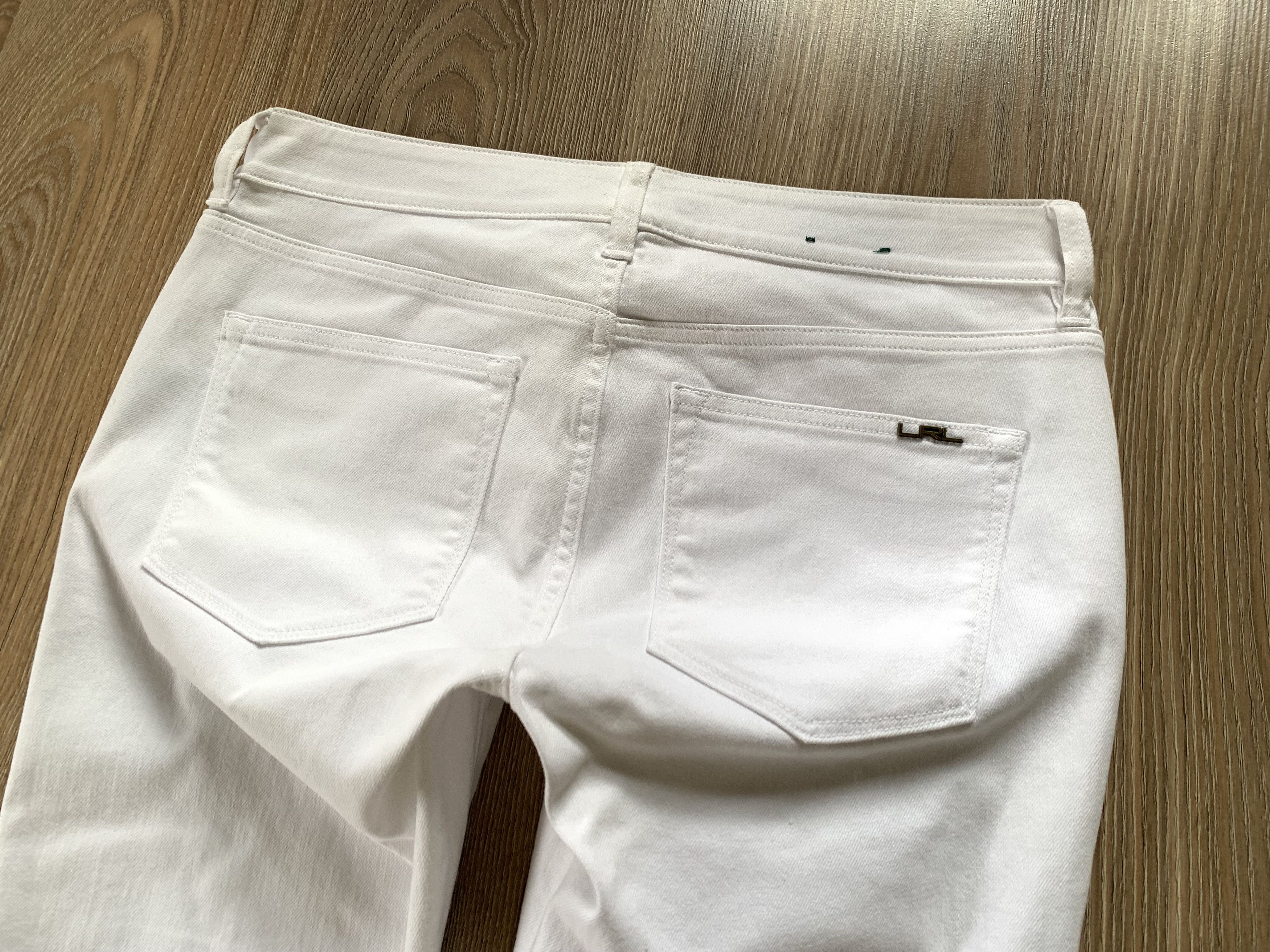 Lauren Ralph Lauren Lauren Ralph Lauren White Slim Jeans Size 31" - 6 Thumbnail