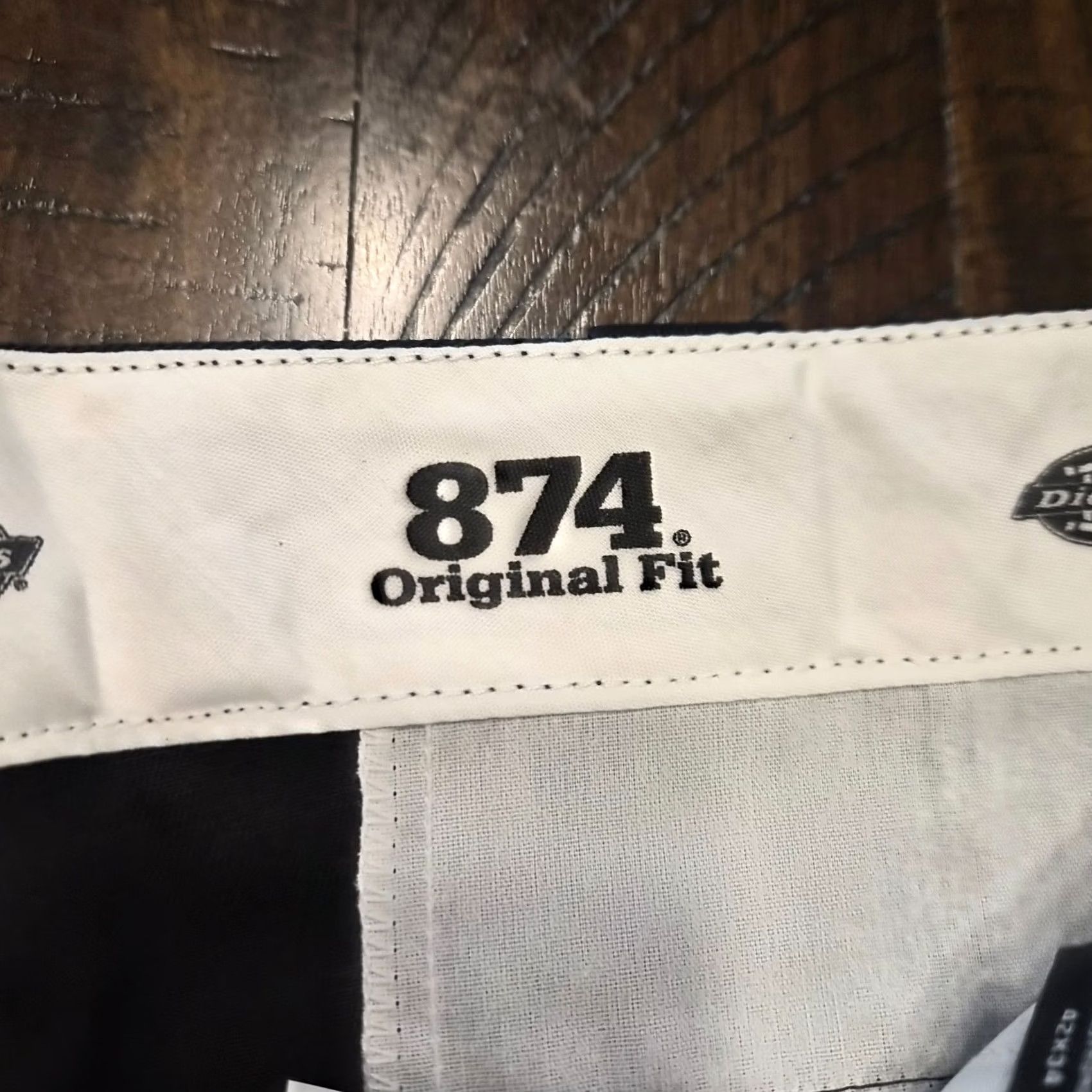 Dickies Dickies 874 Pants Men's Work Pants 42x34 Black Regular Straight Zip Pocket Front Button NWT Workwear Size US 42 / EU 58 - 4 Thumbnail