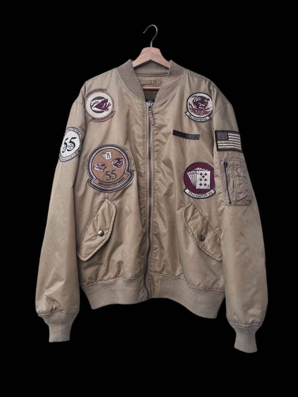 Avirex Avirex Bomber Flight Ground L-2 Fighter Air Force Jacket Size US XL / EU 56 / 4 - 1 Thumbnail