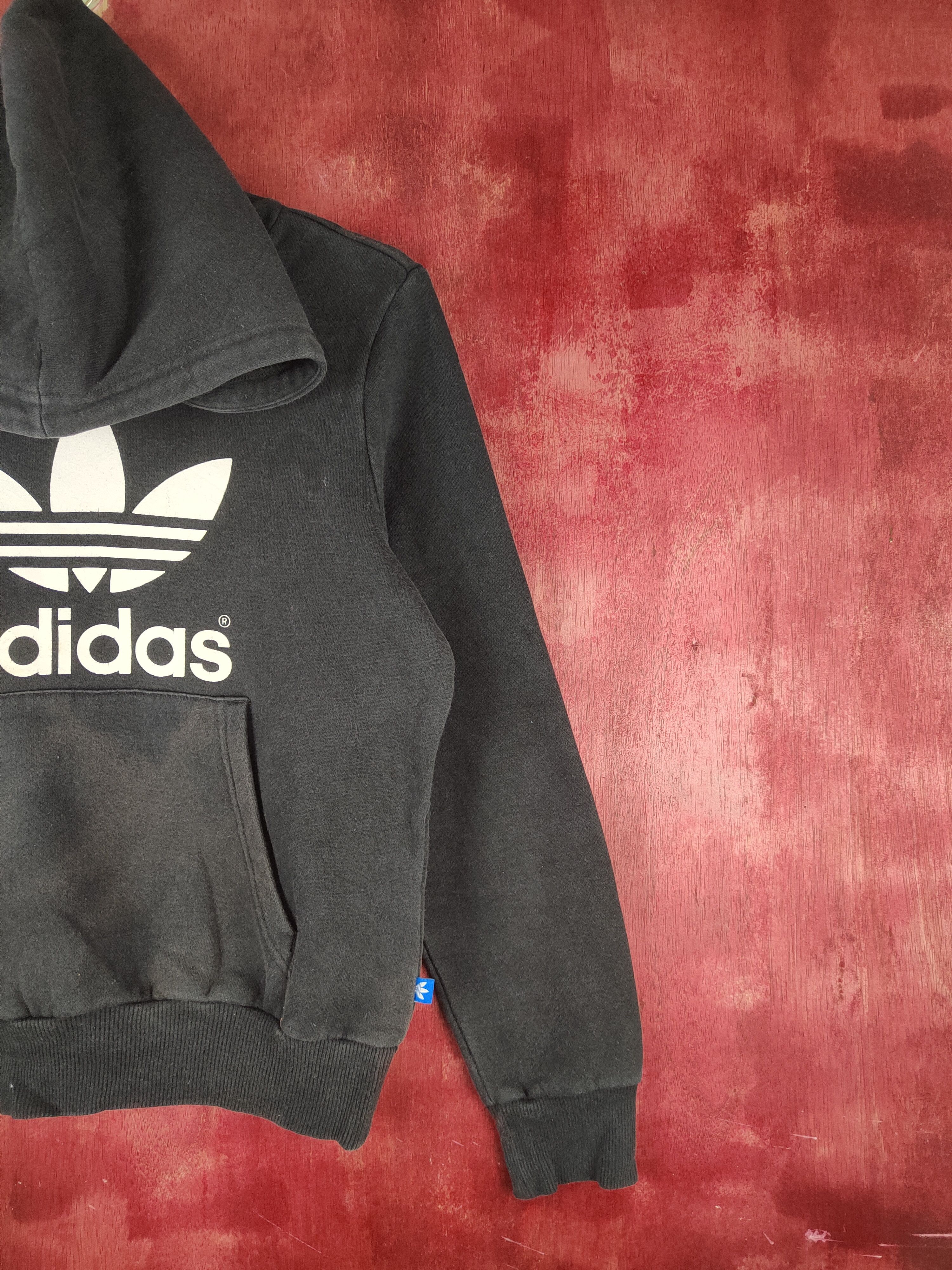 Adidas Adidas vintage Dark Blue Hoodie Sweatshirts #S1560 Size US S / EU 44-46 / 1 - 6 Thumbnail