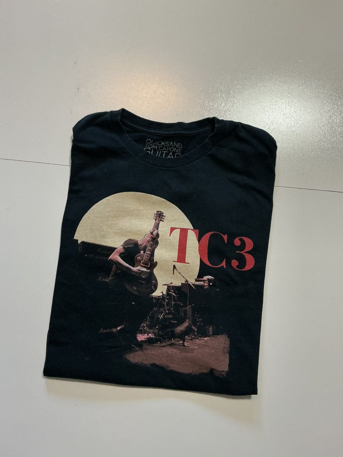 Band Tees Tom Capone Quicksand Guitar TC3 Hardcore Metal Band T-Shirt Size US L / EU 52-54 / 3 - 1 Thumbnail