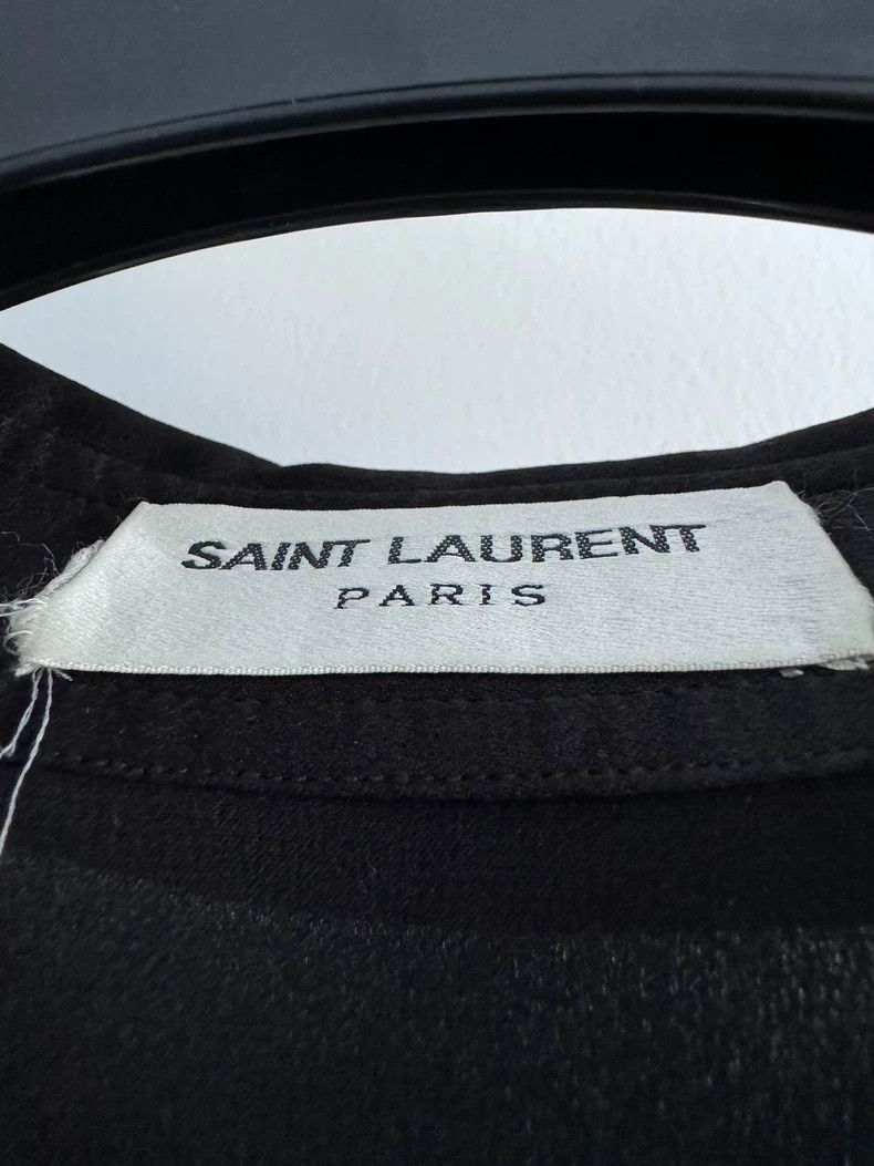 Saint Laurent Paris Saint Laurent Paris 23SS fashion show silk shirt-2506 Size US S / EU 44-46 / 1 - 2 Thumbnail