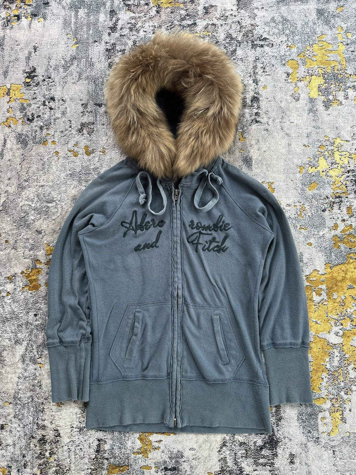 ジャケット・アウター nape_ foxfur hoodie LGB ifsixwasnine Cute LGB If Six Was Nine Hysteric Glamour Style Faux Fur Zip