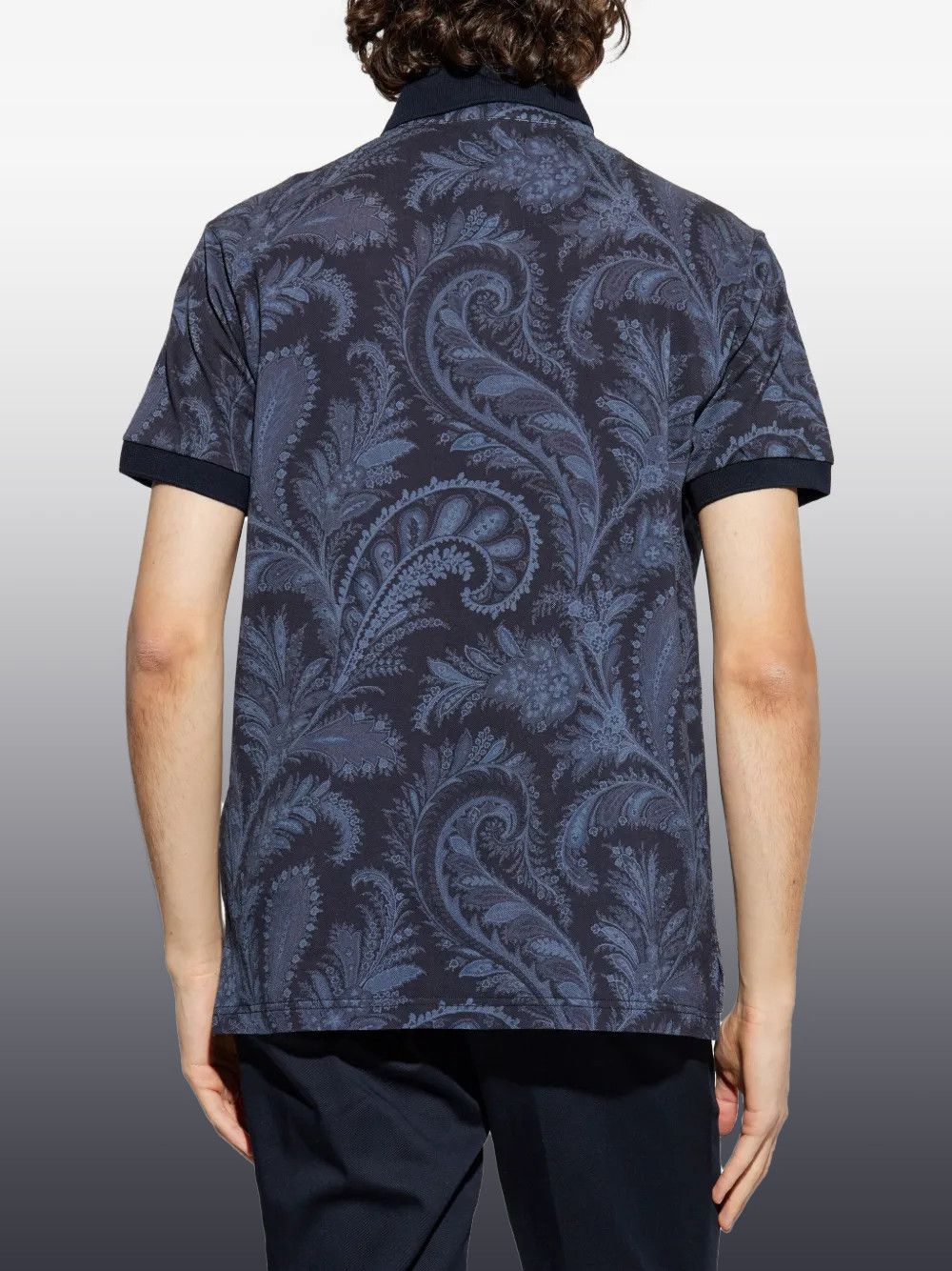Other Paisley-Print Cotton Polo Shirt Size US S / EU 44-46 / 1 - 6 Thumbnail