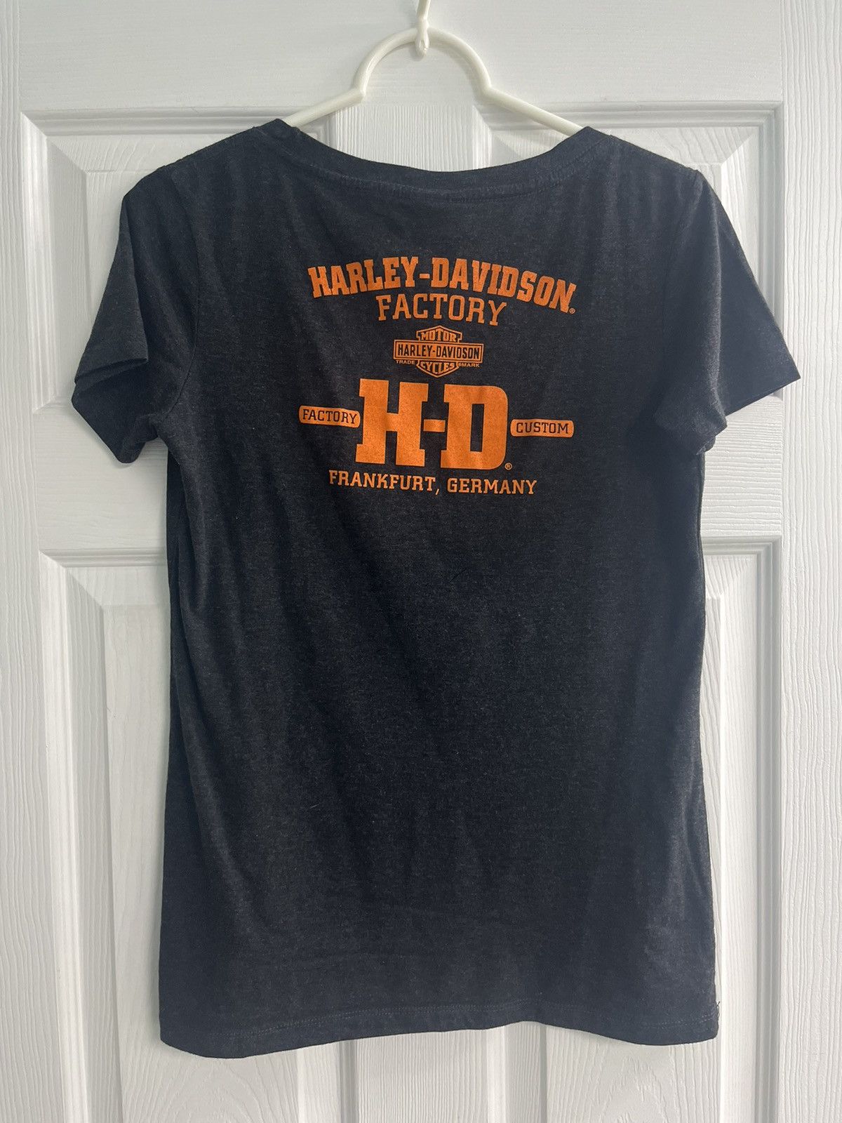 Harley Davidson Harley Davidson Factory Frankfurt Germany Womens Tshirt Size L / US 10 / IT 46 - 3 Thumbnail