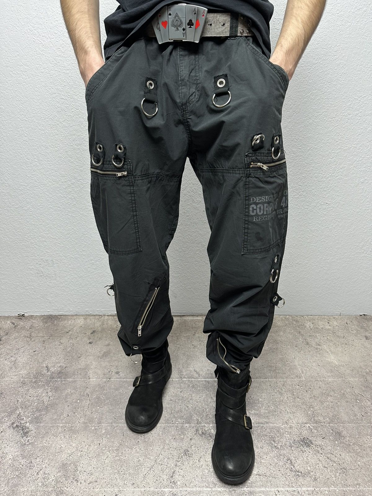 Tripp NYC Vintage Junya Watanabe Vibe Pants Tripp Nyc Style Zip Cargo Size US 35 - 1 Thumbnail