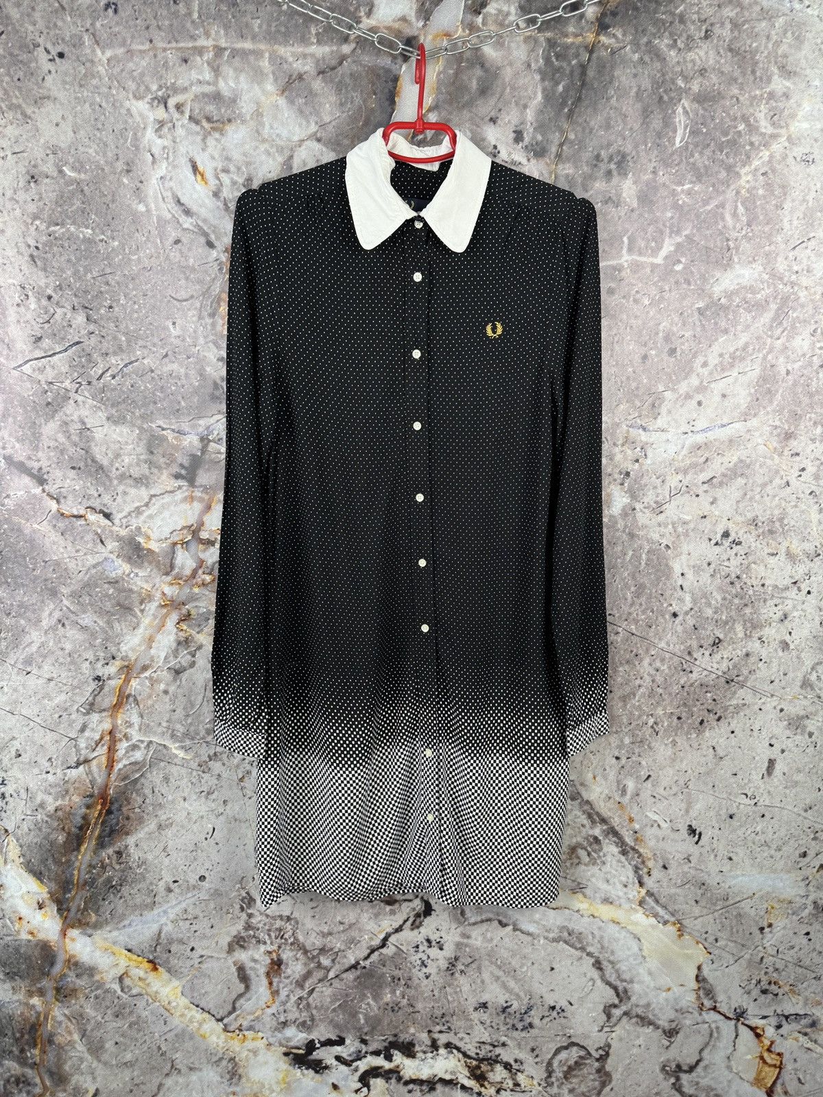 Fred Perry Fred Perry Polka Dot Shirt Dress Women’s Long Sleeve Size 12 Size M / US 6-8 / IT 42-44 - 1 Thumbnail
