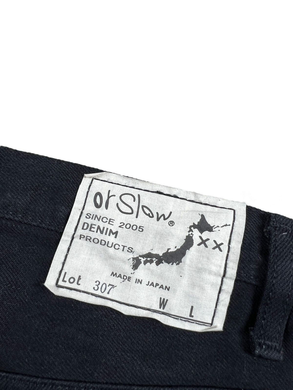 Orslow orSlow Super Black Slim Fit Jeans Size US 31 - 7 Thumbnail