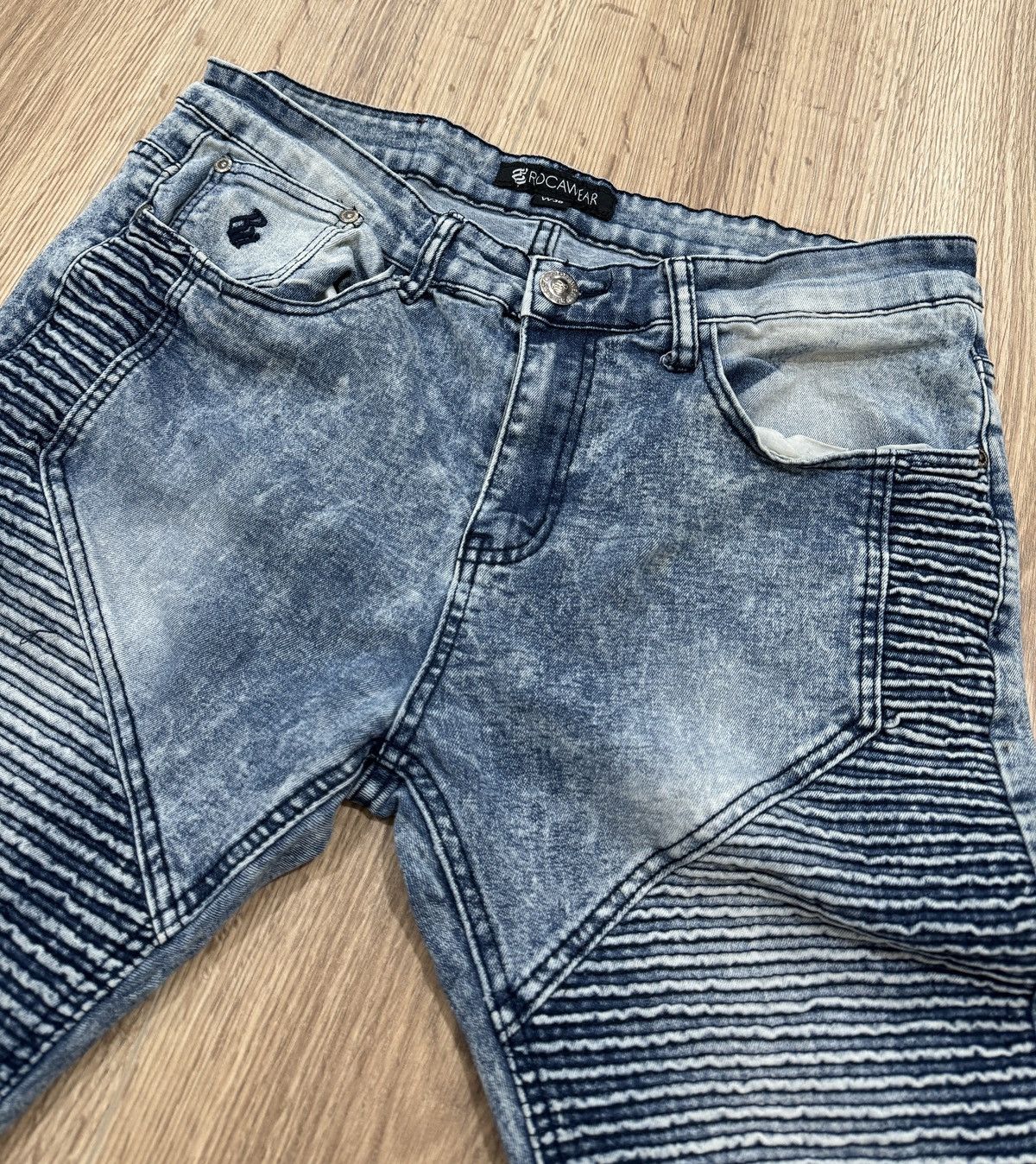 Vintage Y2K Rocawear JNCO Style Denim Jeans W36 L30