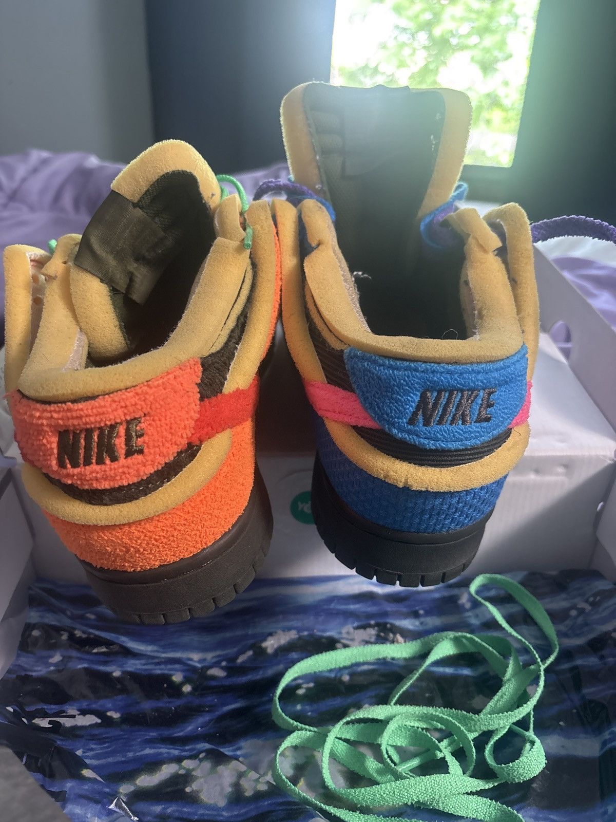 Cactus Plant Flea Market × Nike CPFM DUNKS Size US 10.5 / EU 43-44 - 8 Thumbnail