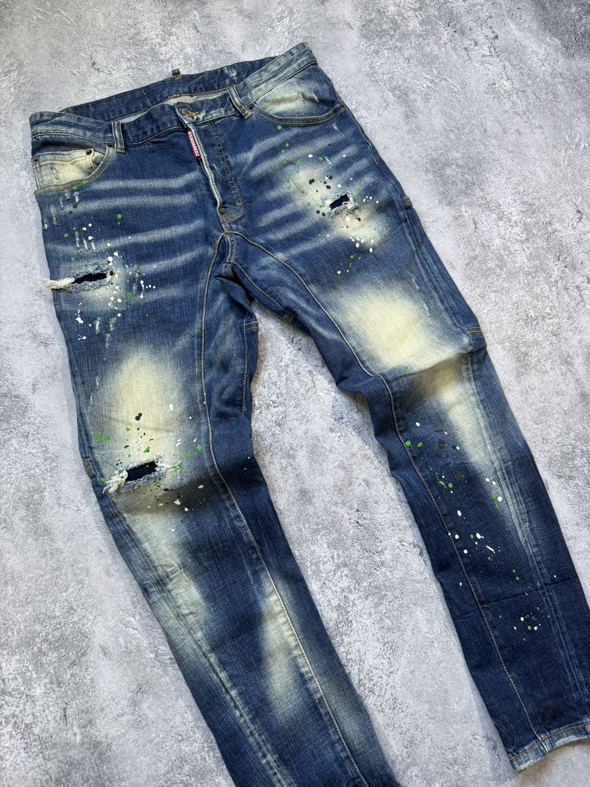 Dsquared2 Distressed DSQUARED2 Jeans Luxury Slim Size US 32 / EU 48 - 6 Thumbnail