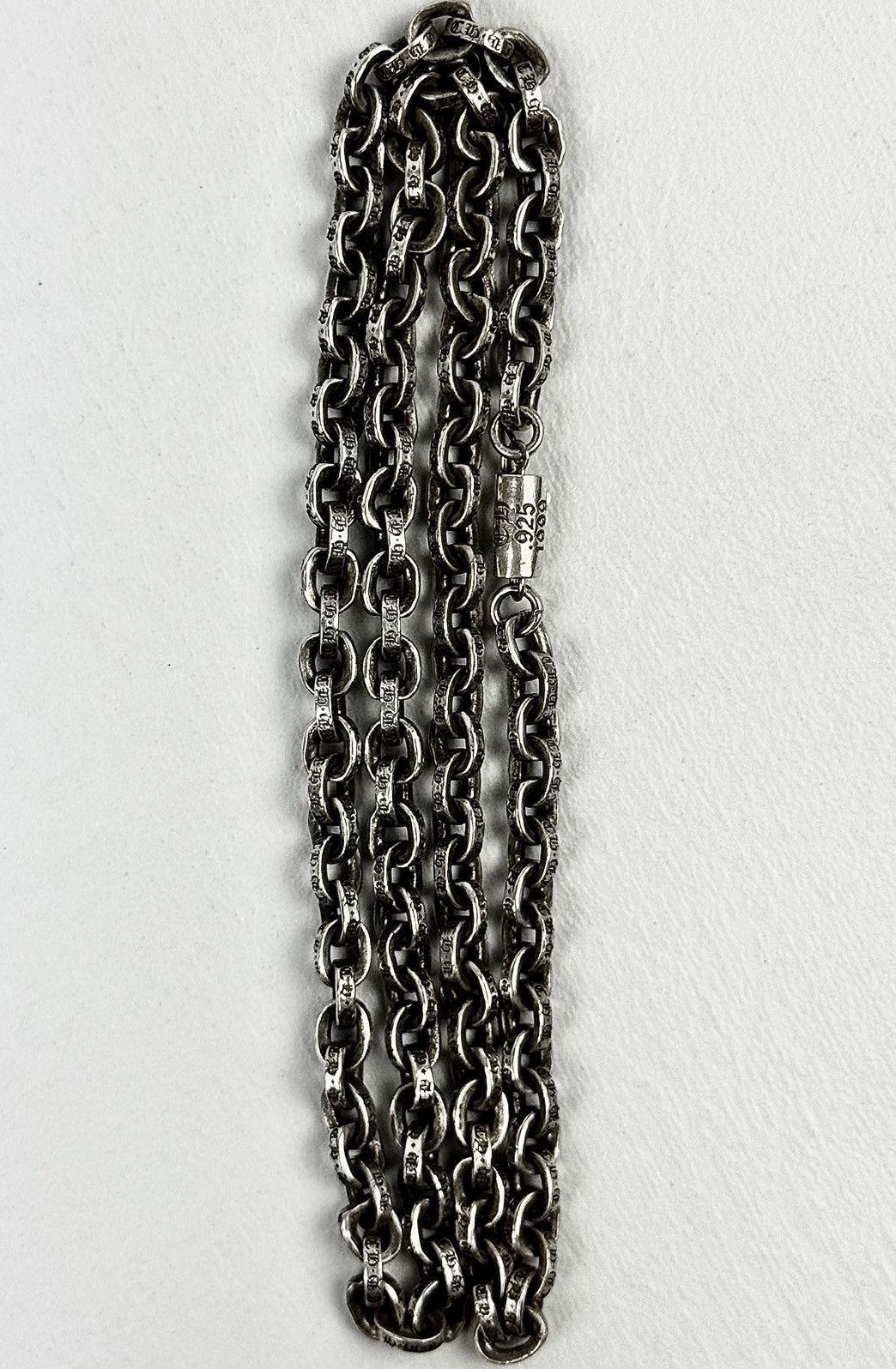 Chrome Hearts Chrome Hearts - Paper Chain - Silver Necklace 18" Size ONE SIZE - 8 Thumbnail