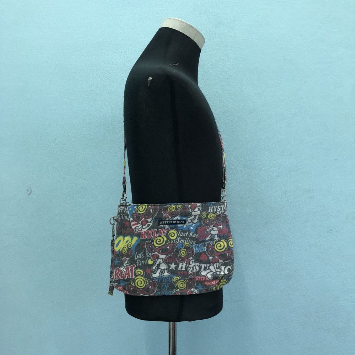 Hysteric Glamour HYSTERIC MINI FULL PRINT CLUTCH CROSSBODY BAG Size ONE SIZE - 9 Thumbnail
