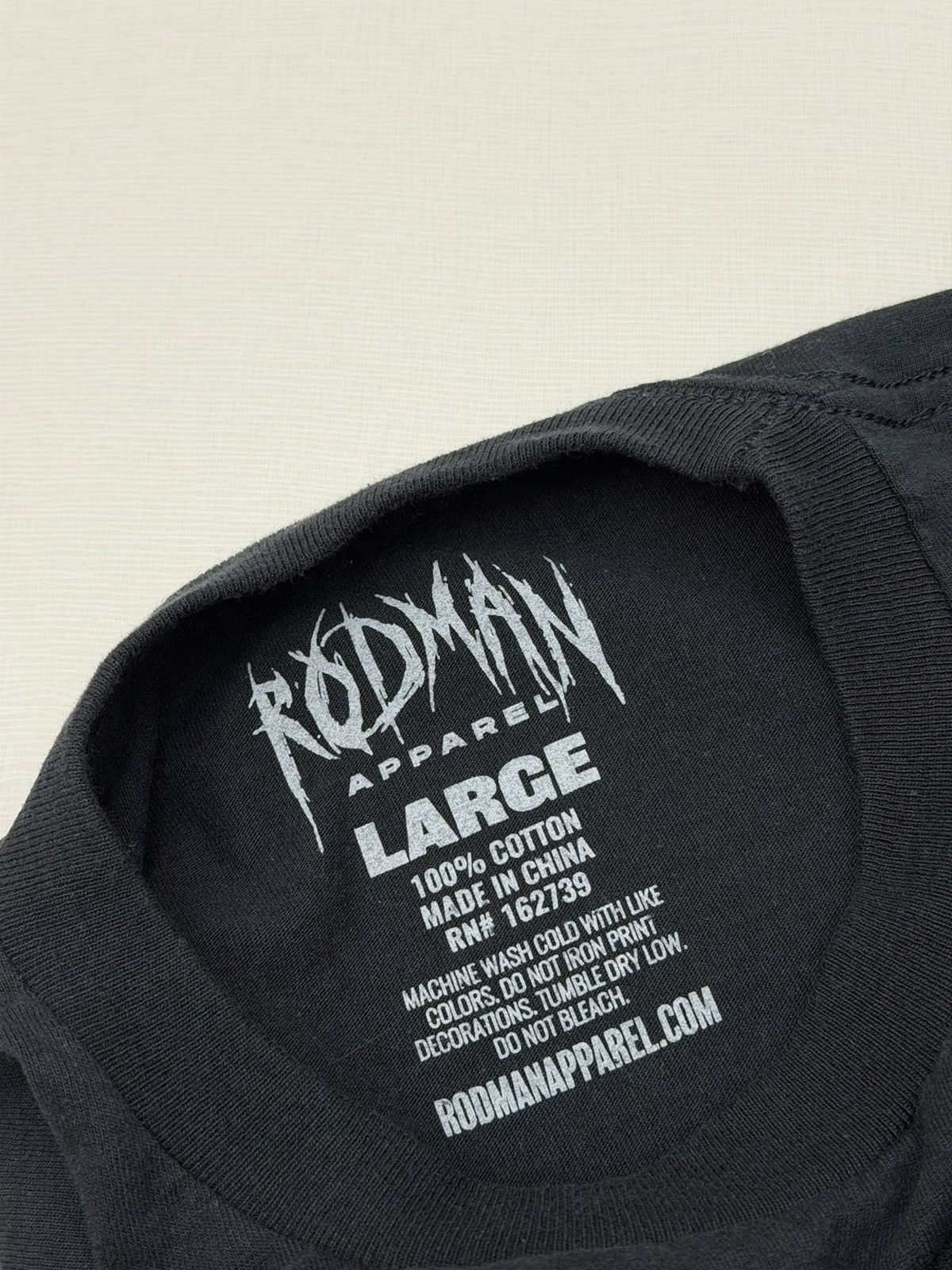 NBA Dennis Rodman Chicago Bulls Rap Tee Vtg Graphic Print Large Size US L / EU 52-54 / 3 - 3 Thumbnail
