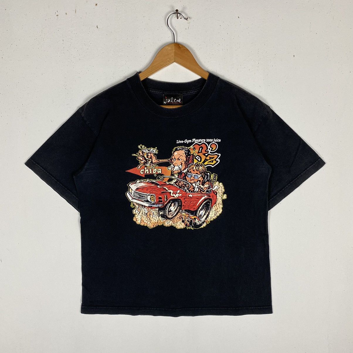 Band Tees × Japanese Brand × Vintage VINTAGE B'Z LIVE-GYM PLEASURE 2000 JUICE BAND TEE RAT FINK Size US M / EU 48-50 / 2 - 2 Thumbnail