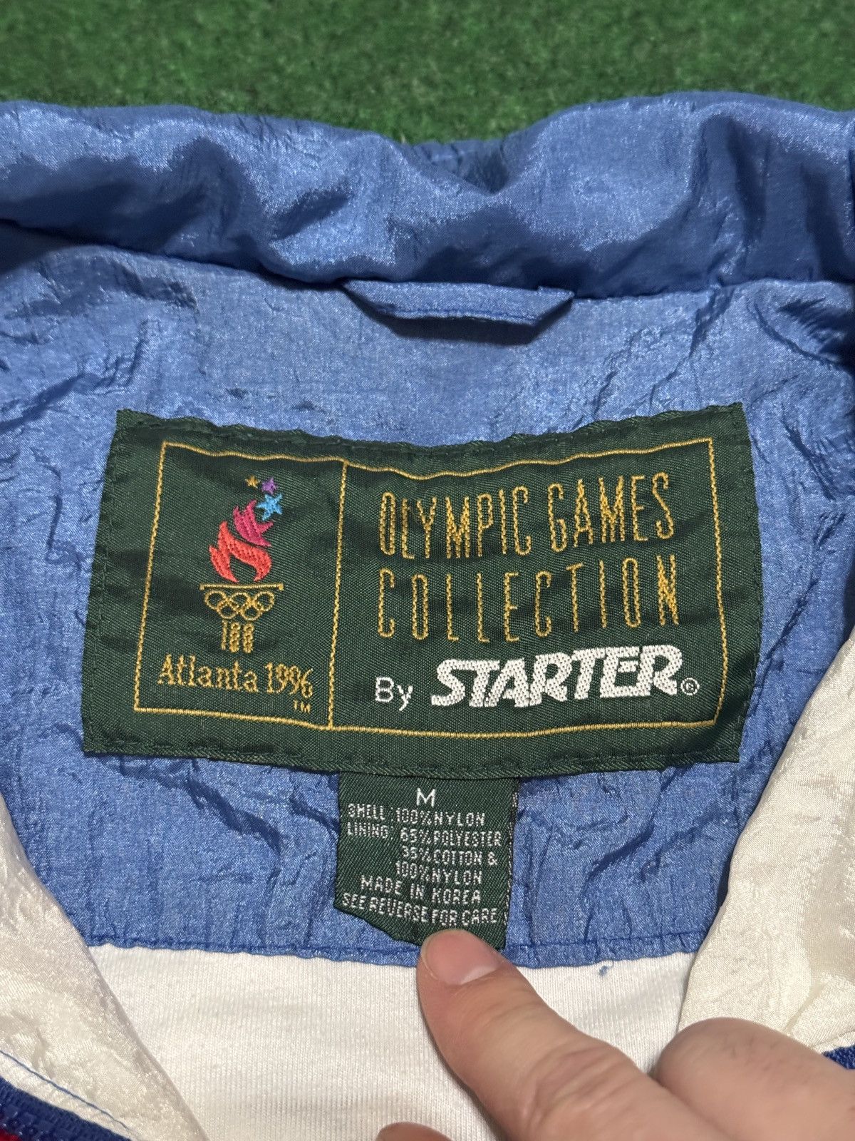 Starter Vintage 90s Starter Olympics Team USA Windbreaker Jacket Size US M / EU 48-50 / 2 - 3 Thumbnail