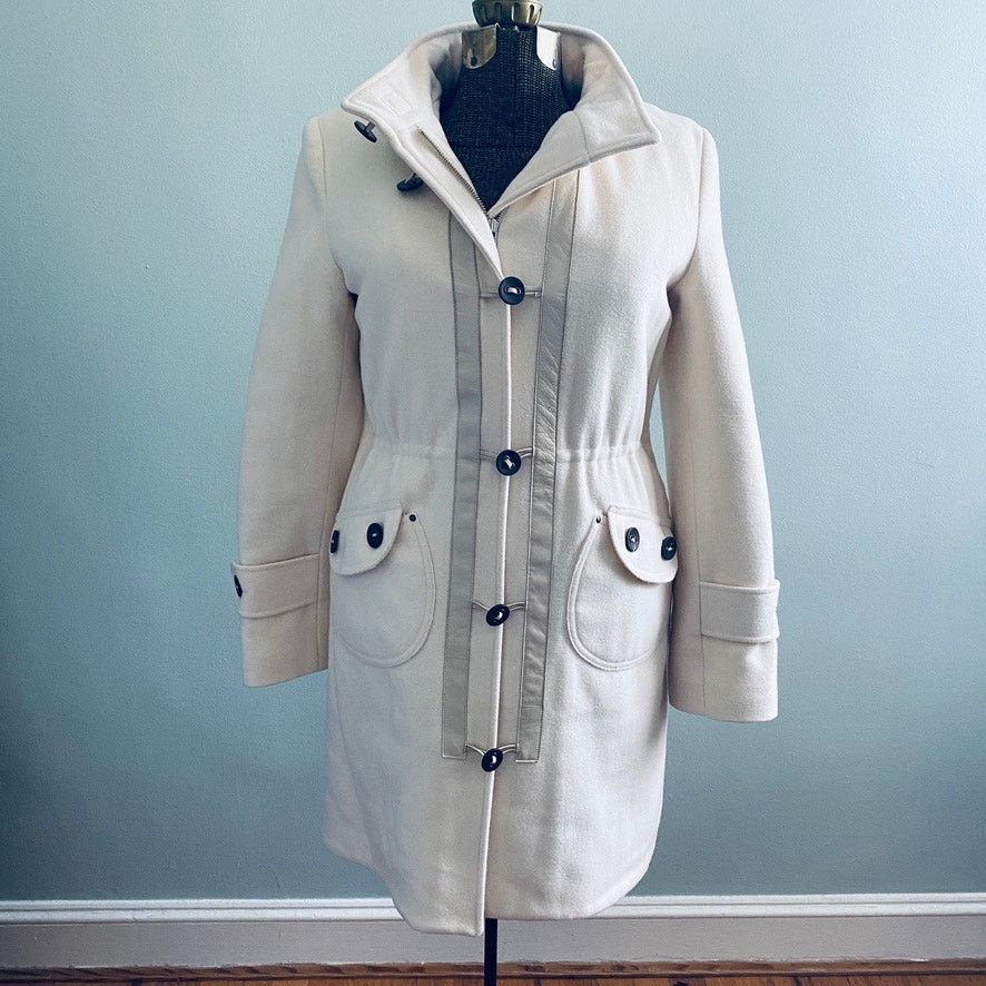 Mackage Mackage winter white wool long jacket Size M / US 6-8 / IT 42-44 - 1 Thumbnail