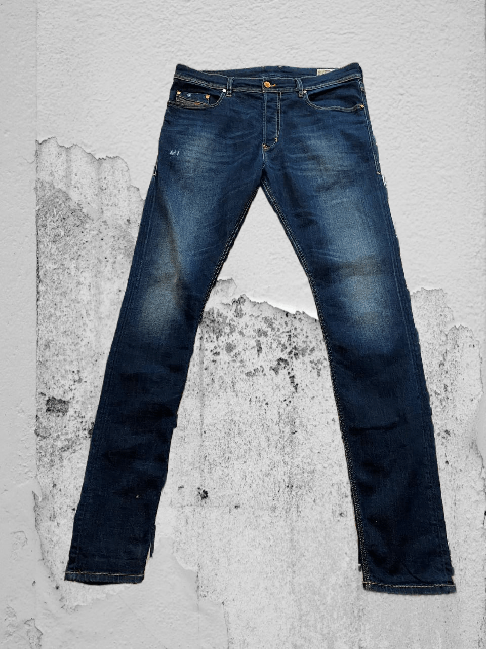 Diesel vintage jeans Diesel blue streetwear Y2K Size US 34 / EU 50 - 1 Thumbnail