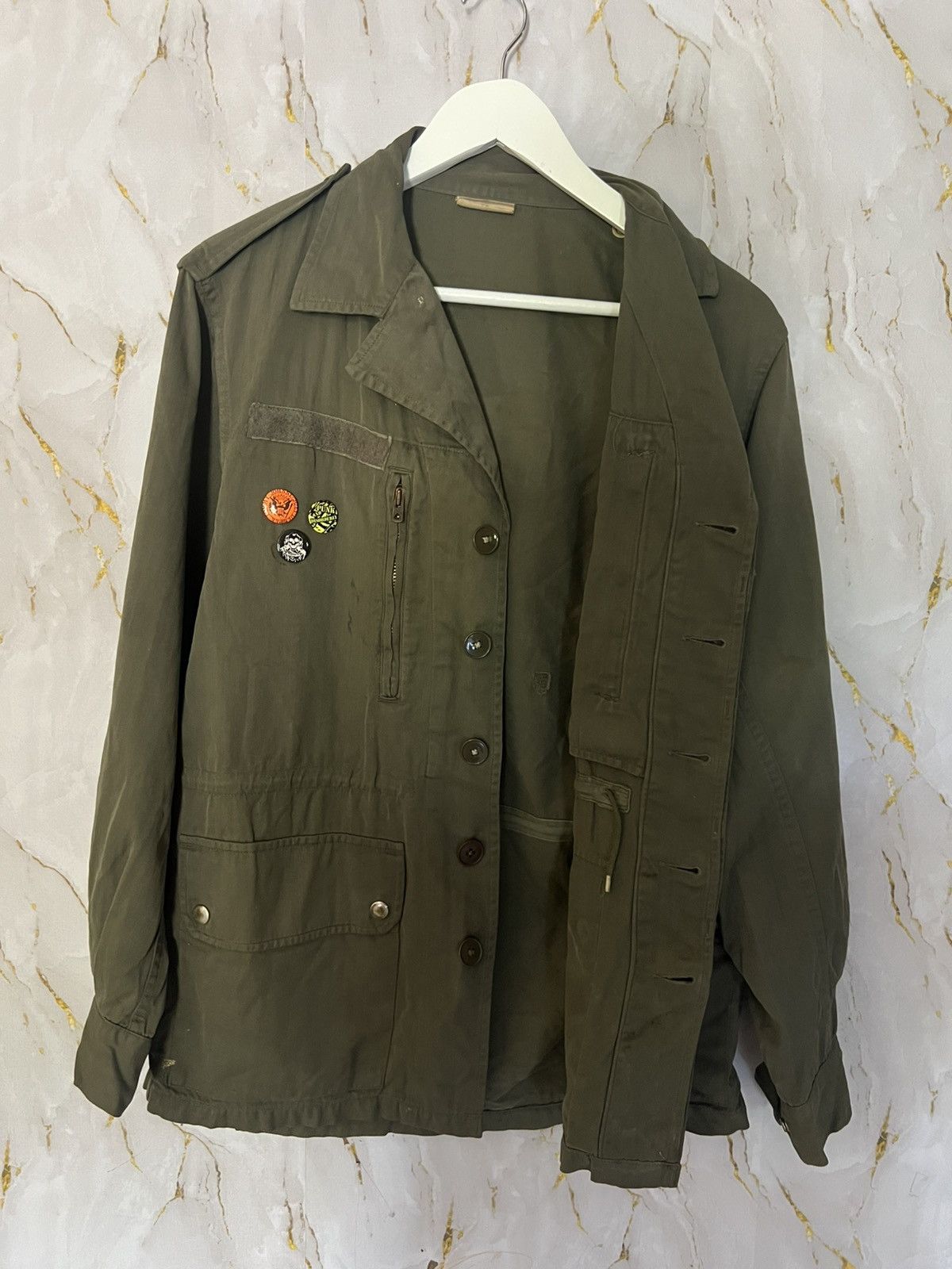 Vintage VINTAGE MILITARY JACKET Size US L / EU 52-54 / 3 - 3 Thumbnail