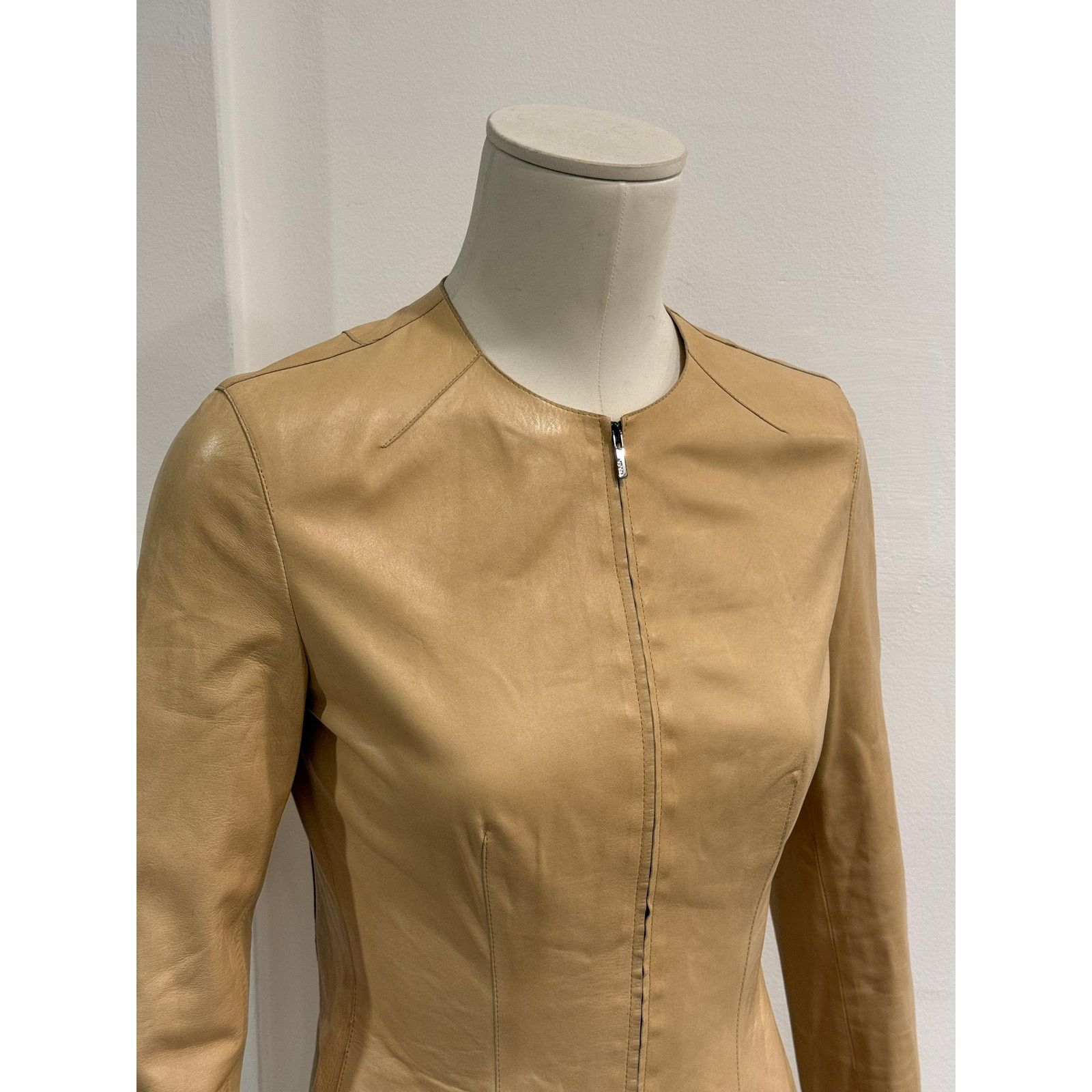Gucci 2000s Gucci by Tom Ford fitted leather jacket Size US S / EU 44-46 / 1 - 3 Thumbnail