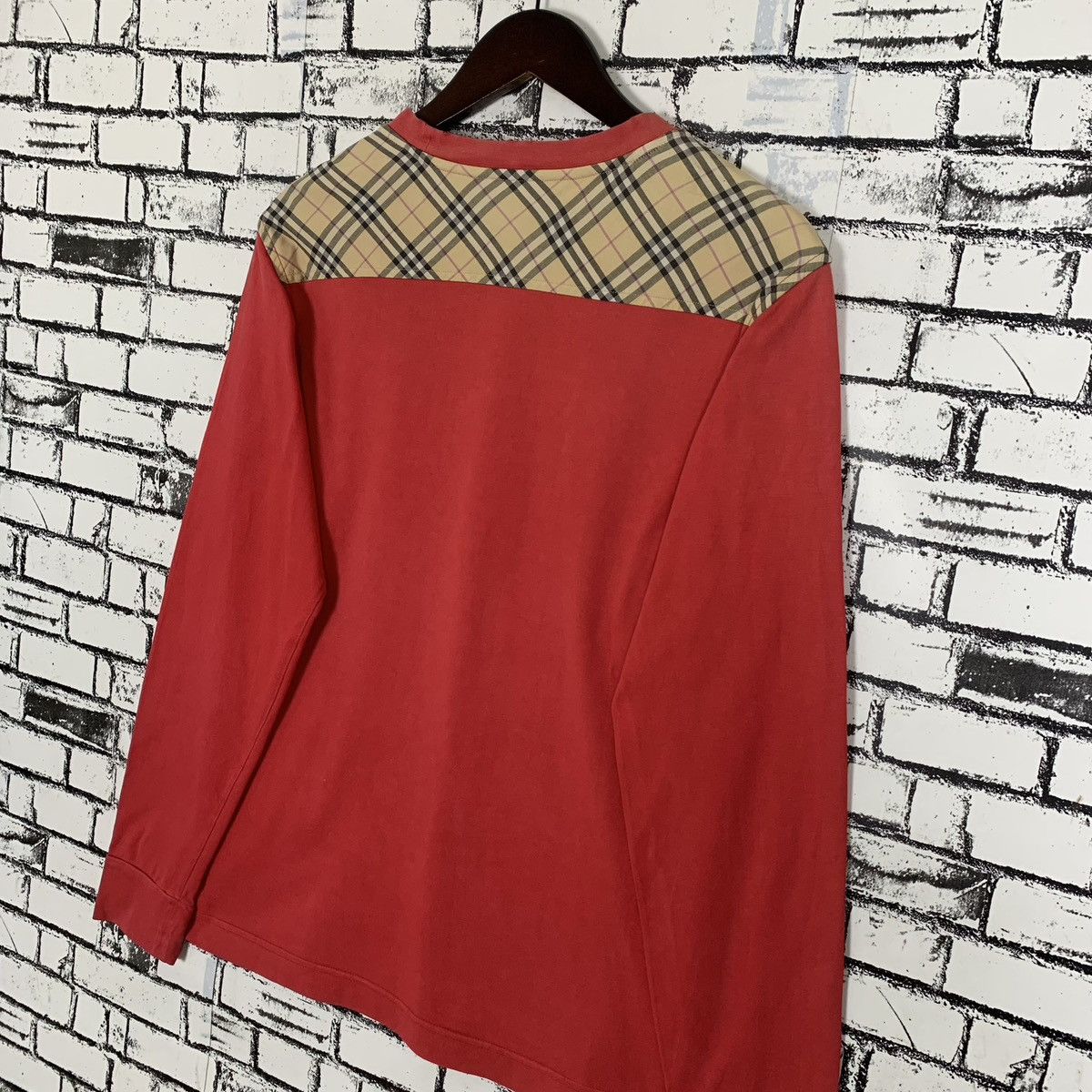 Burberry × Designer Luxury Brand Burberry London Sweatshirt Burberry Longsleeve Size US M / EU 48-50 / 2 - 7 Thumbnail