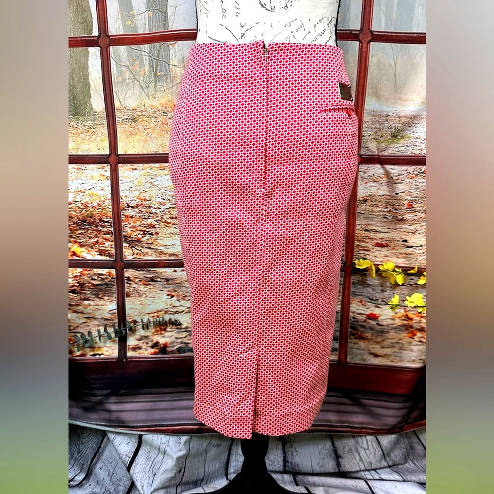 Other Socapri Tweed Mid Length Skirt - Made in Italy size 50 (14) Size 36" / US 14 / IT 50 - 6 Thumbnail