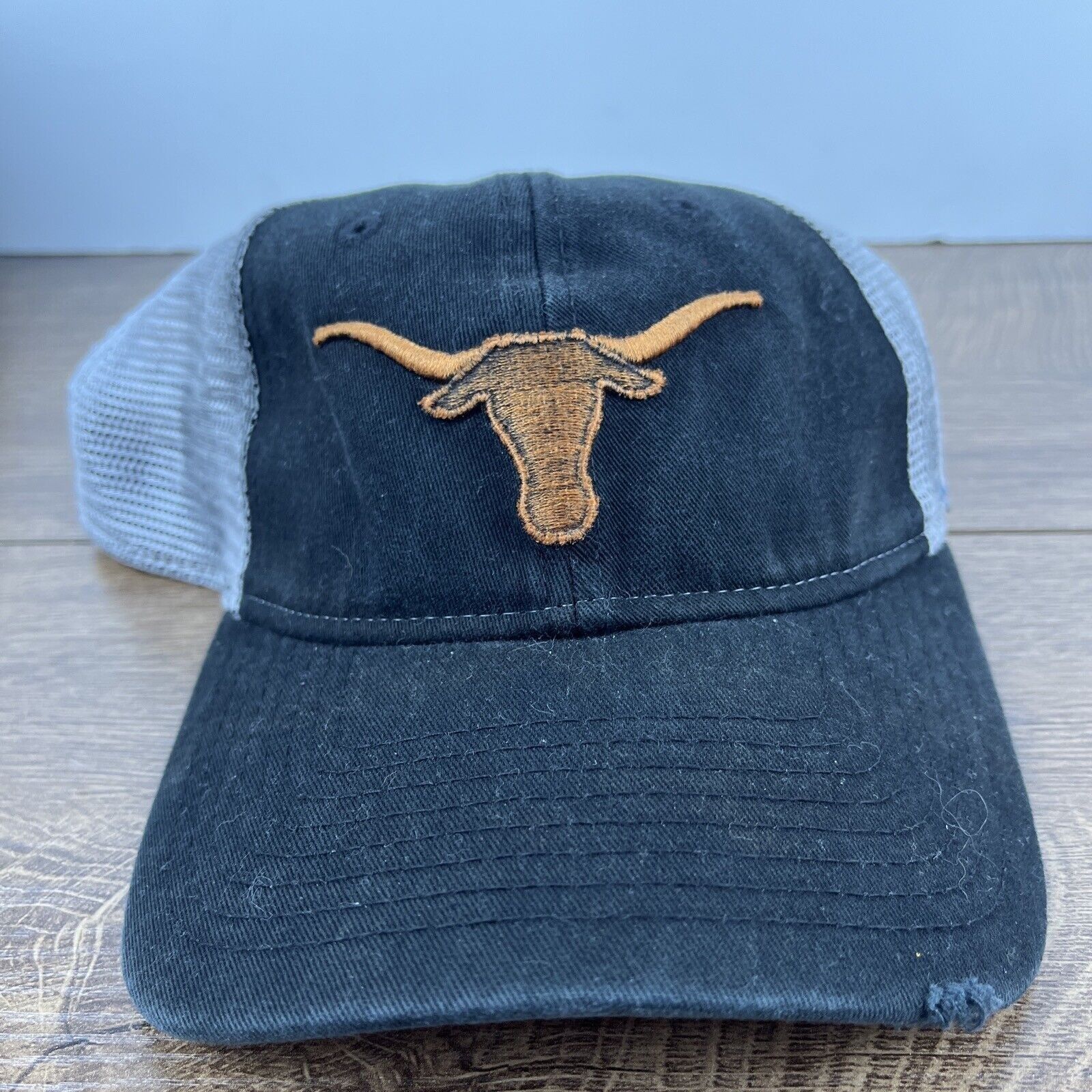 New Era Texas Longhorns Hat Texas Hat Black Hat Adjustable Snapback Size ONE SIZE - 2 Thumbnail