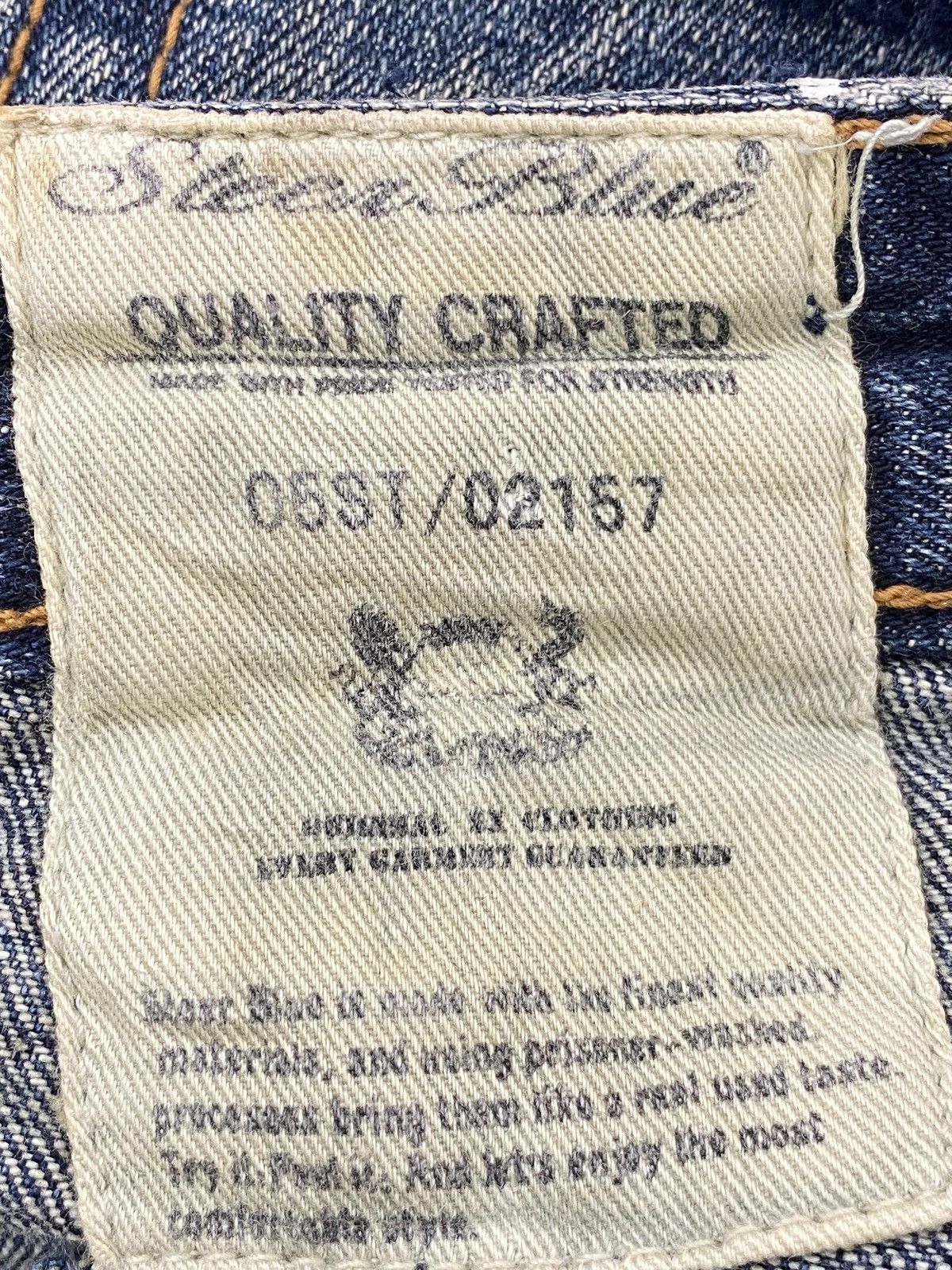 Japanese Brand Japanese Brand Splated Paint Style Bootcut Jeans Size US 29 - 14 Thumbnail