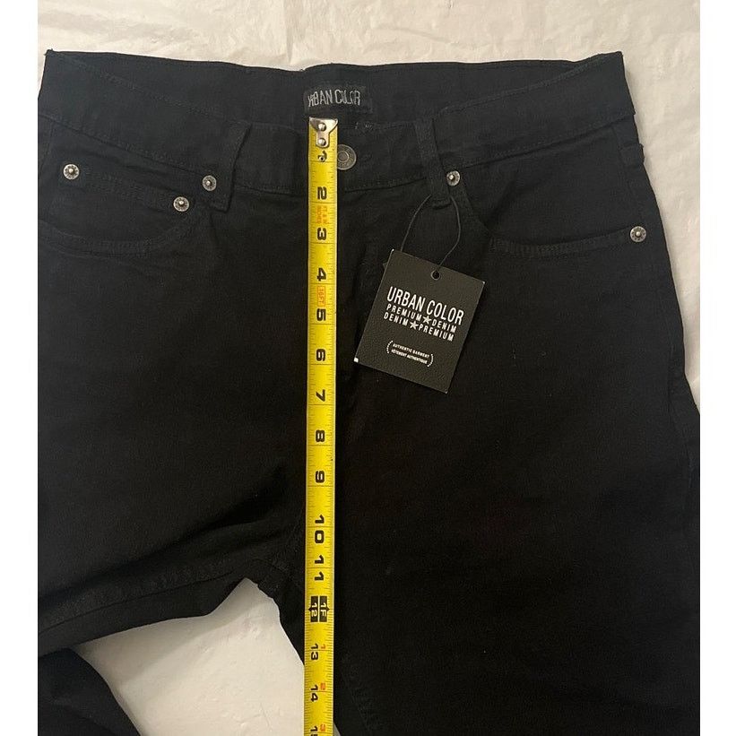 Other Urban Color Straight Fit Black Jeans - Size 30 x 30 - NEW Size US 30 / EU 46 - 8 Thumbnail